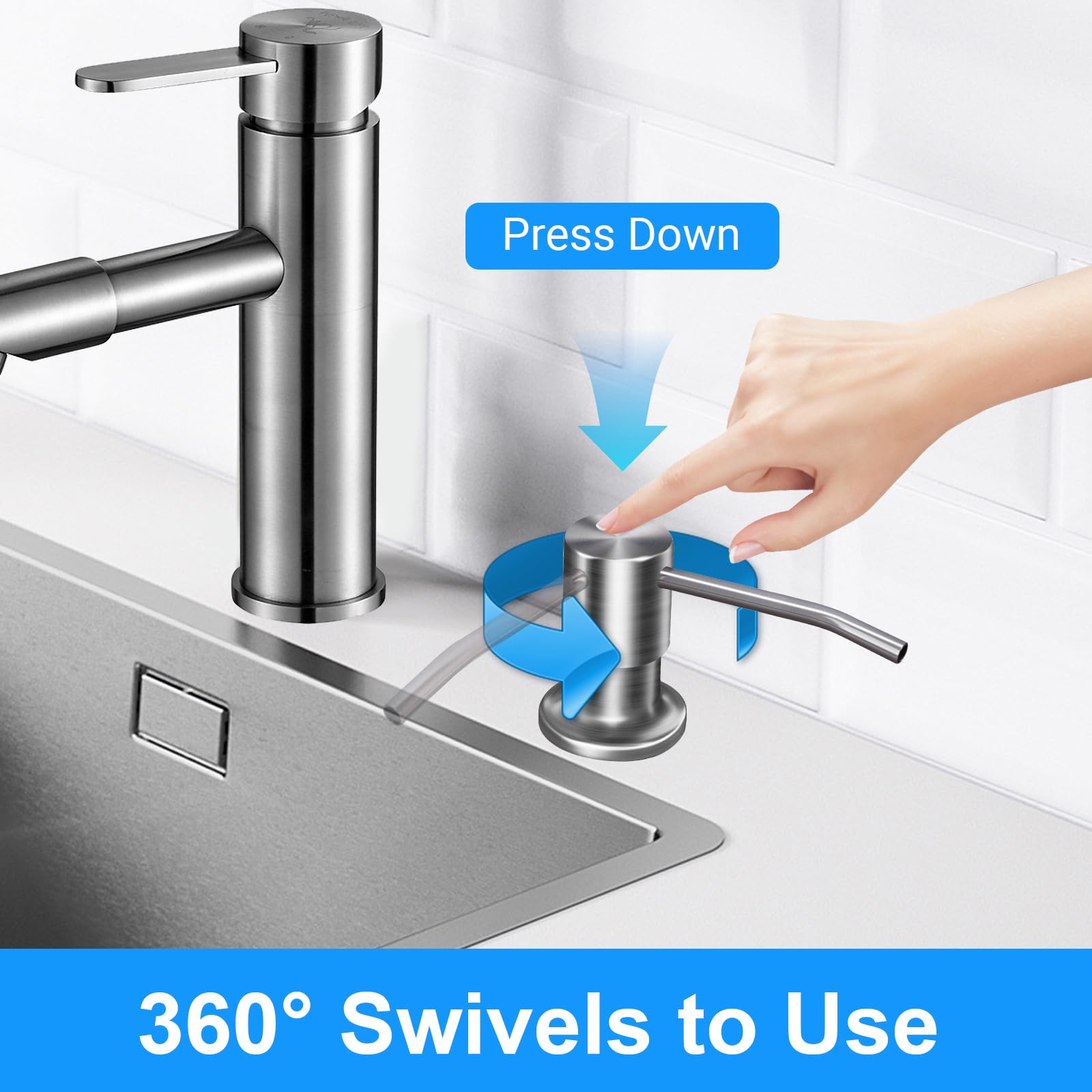 Soap Dispenser Kitchen Sink