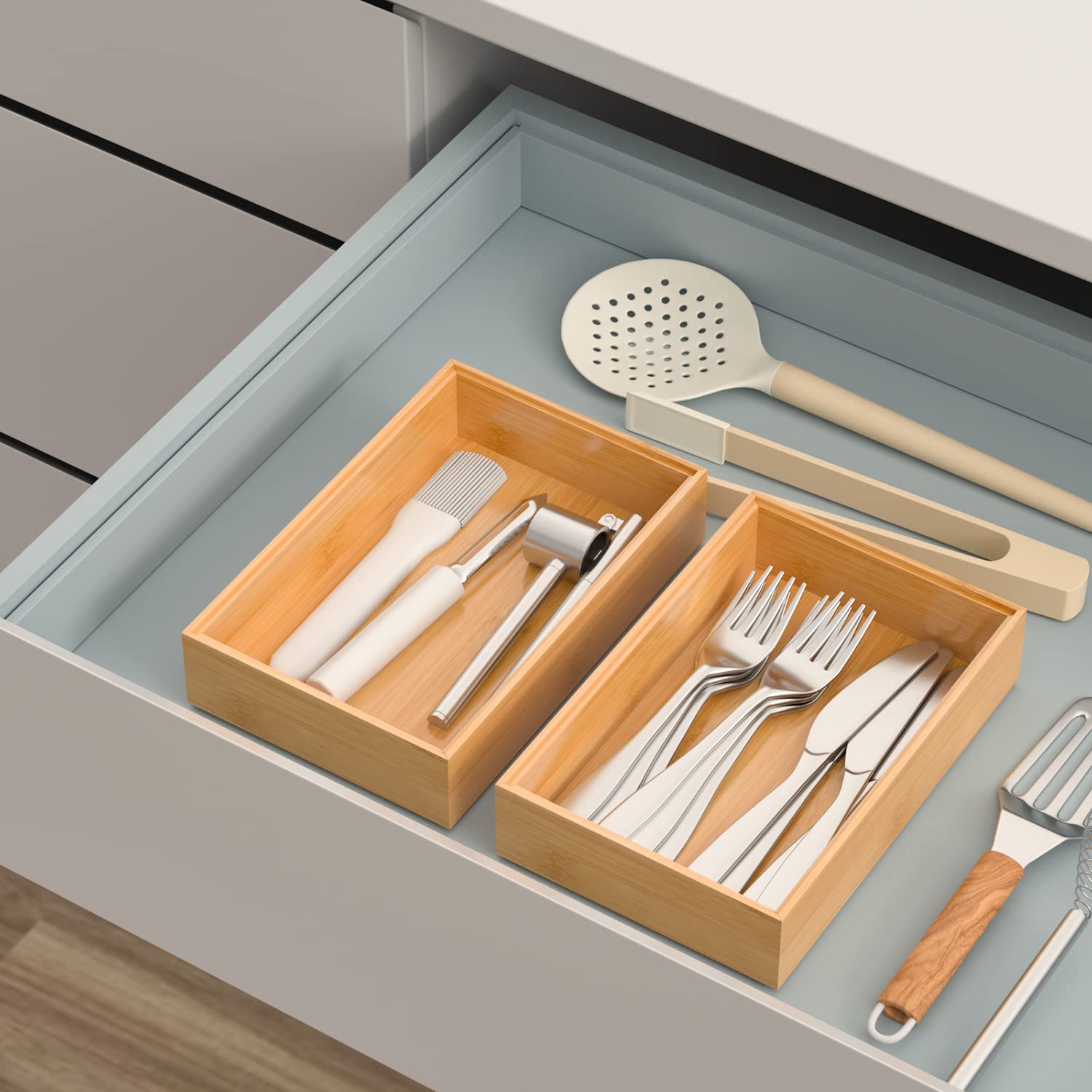 Silverware Tray for Drawer (2 Count)
