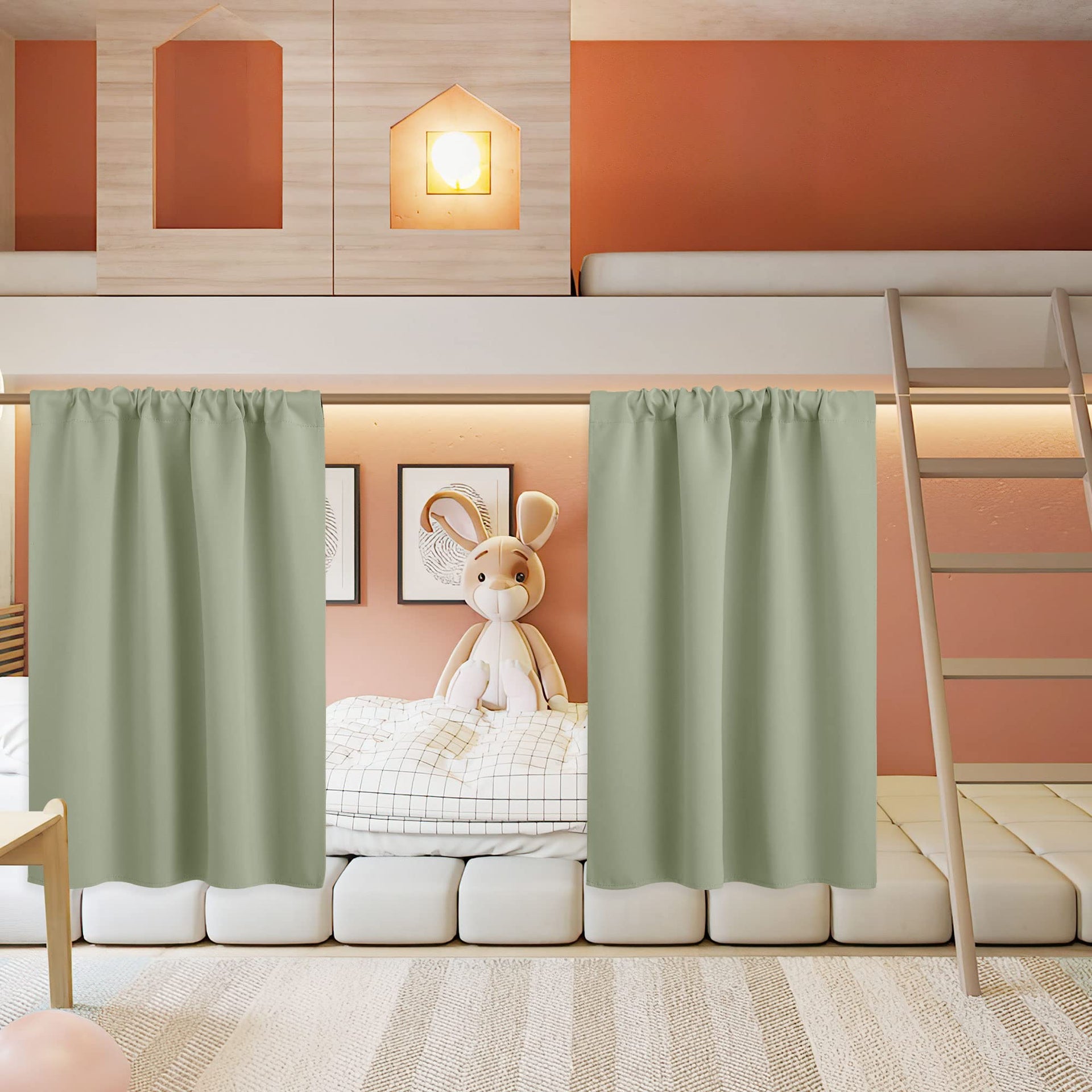 Half Curtain Tiers 36 inch Length (2 Count)