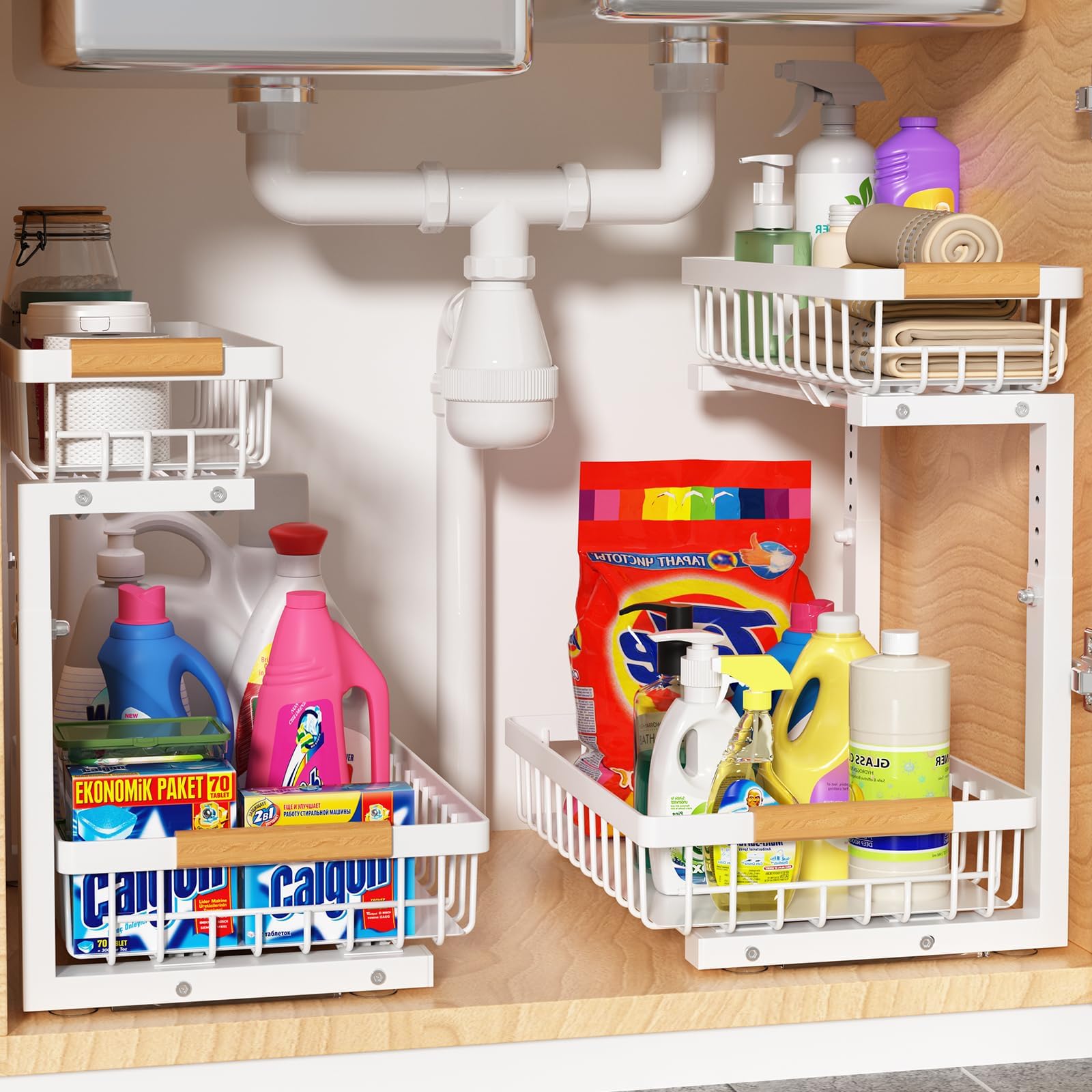 Under Sink Organizer 2 Pack (2 Count)