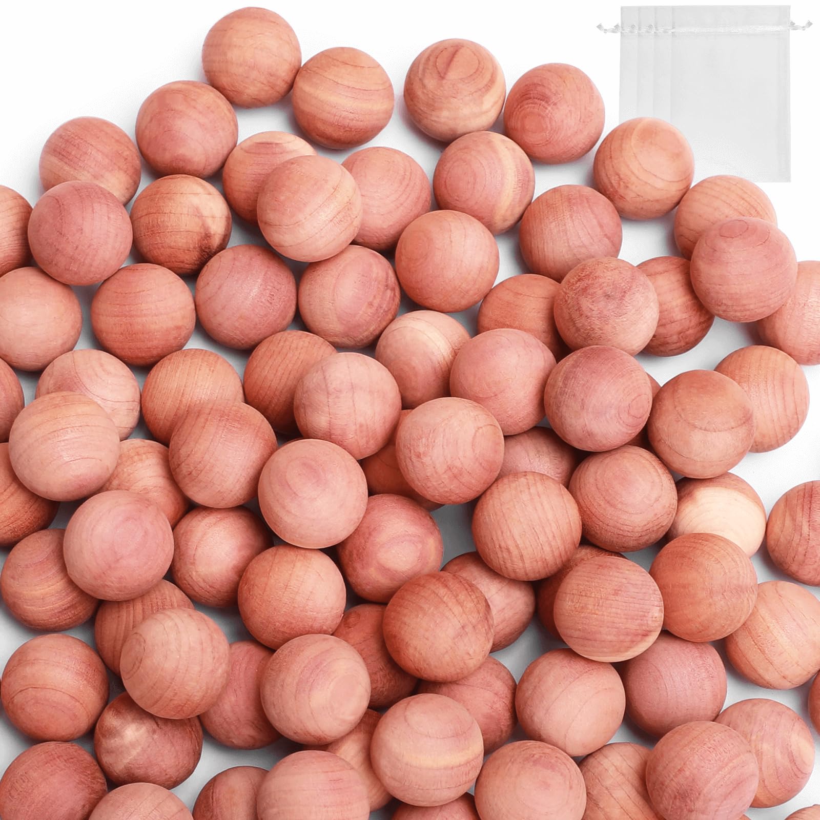 Cedar Balls Cedar Blocks for Clothes Storage (100 Count)