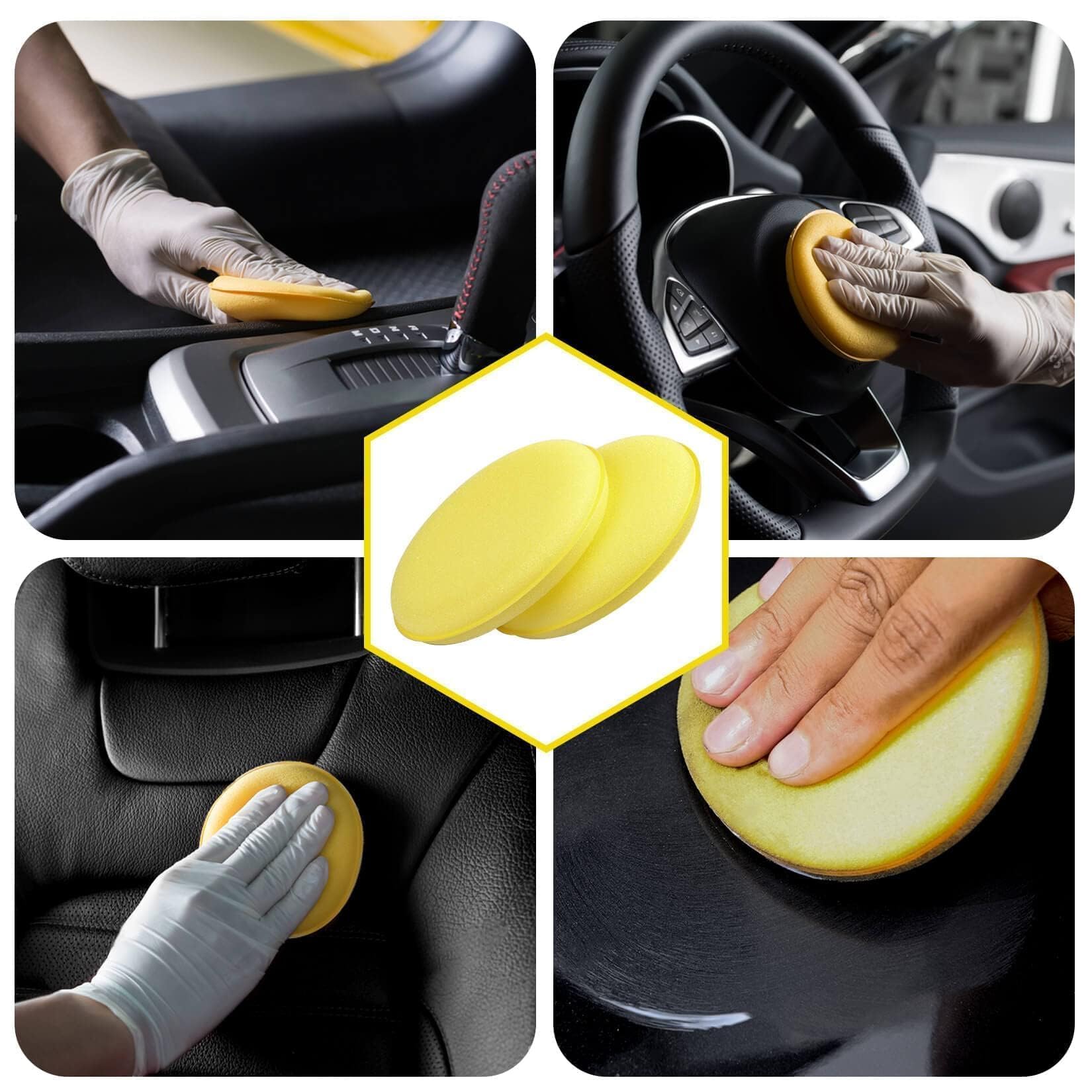 24PCS Car Wax Applicator Pad (24 Count)