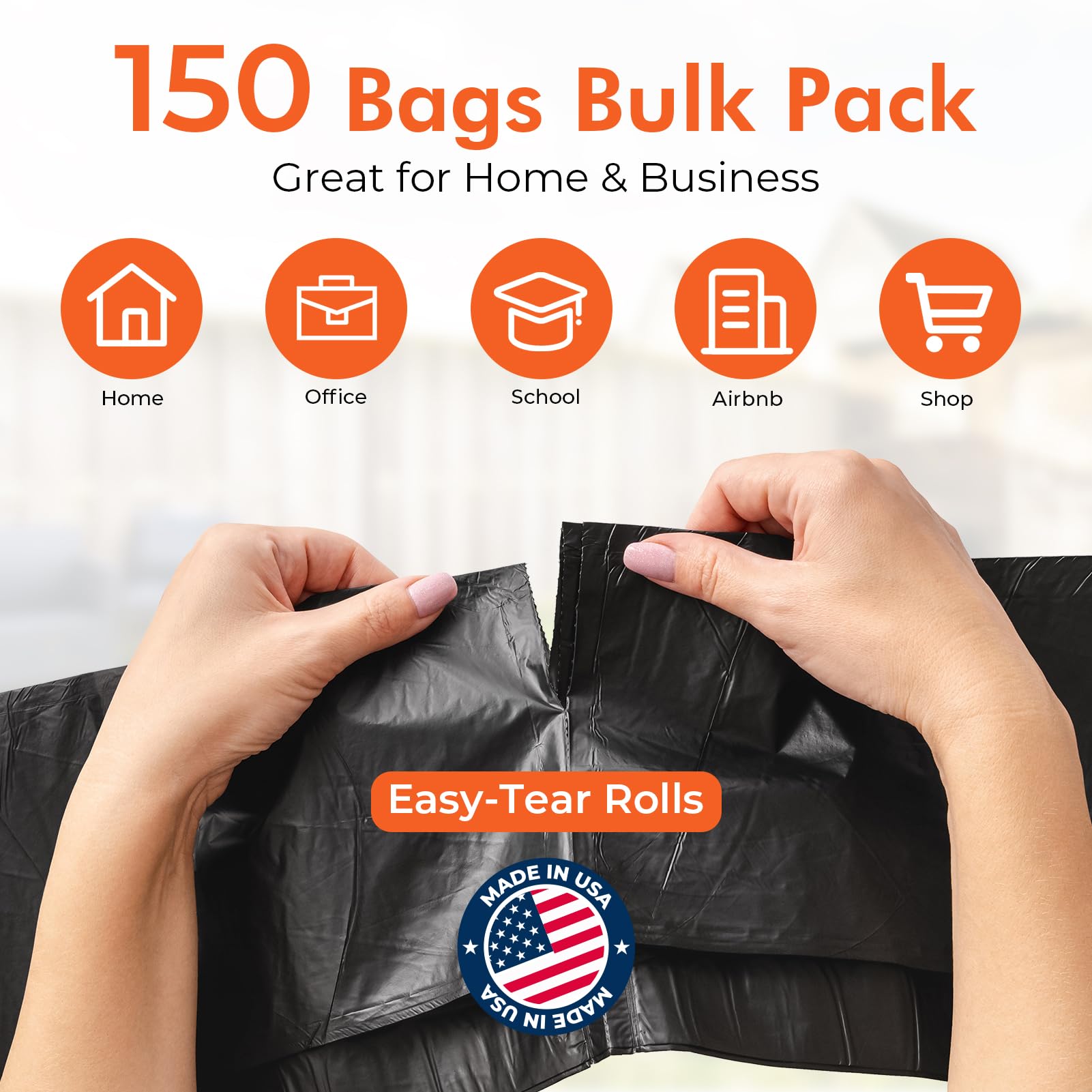 55 60 Gallon Trash Bags (150 Count)