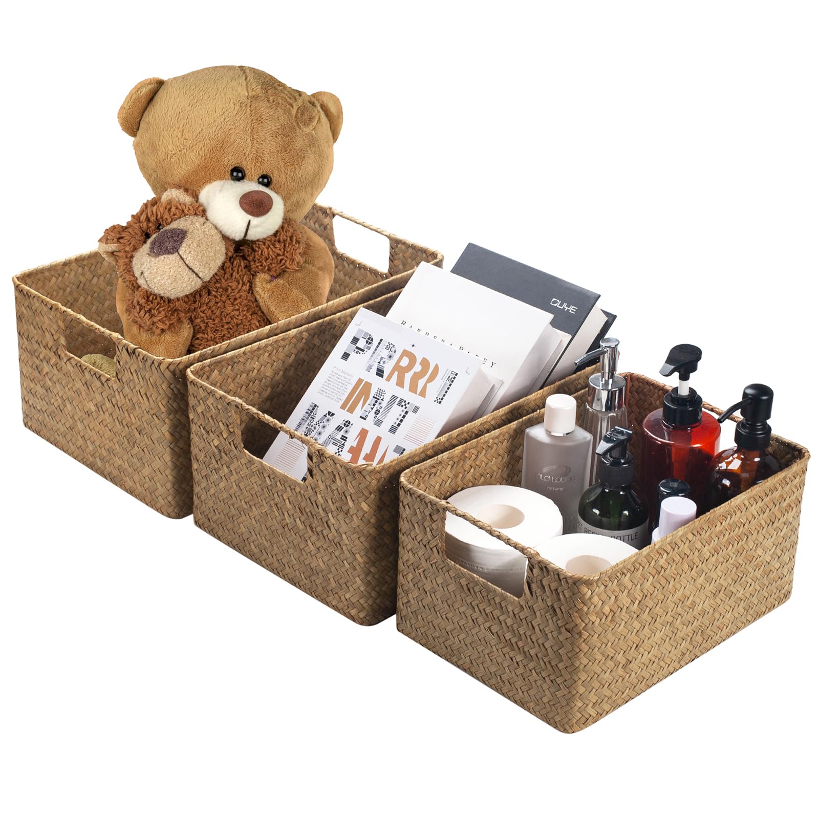 Wicker Baskets (3 Count)