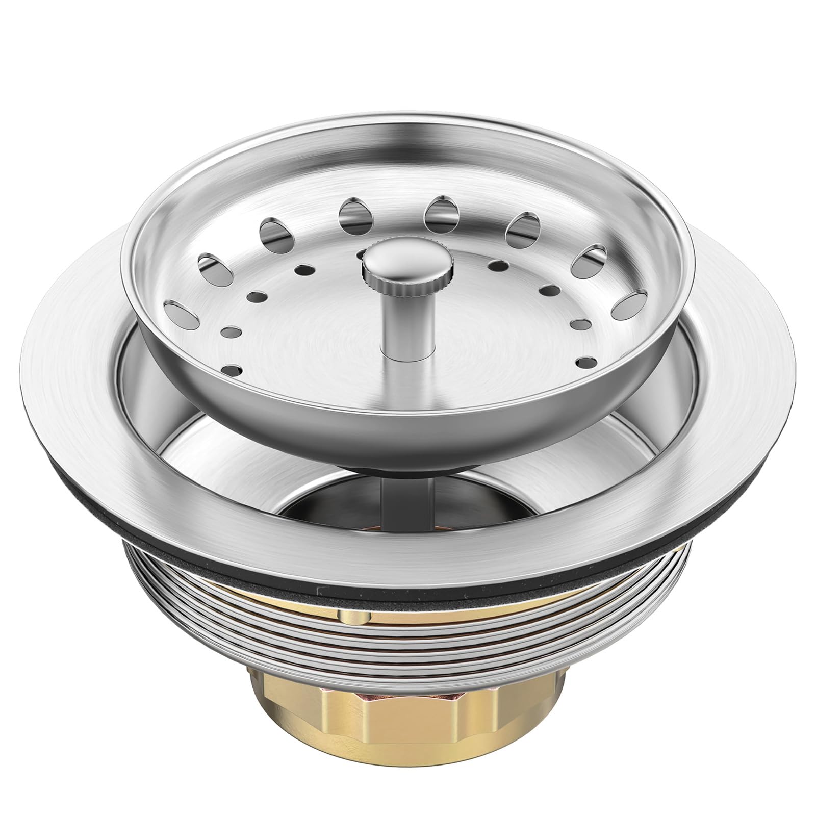 Stainless Steel Sink Drain Strainer Kit 3