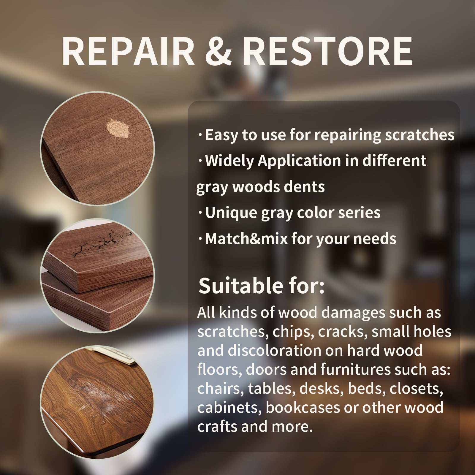 Wood Repair Kit (7 Count)
