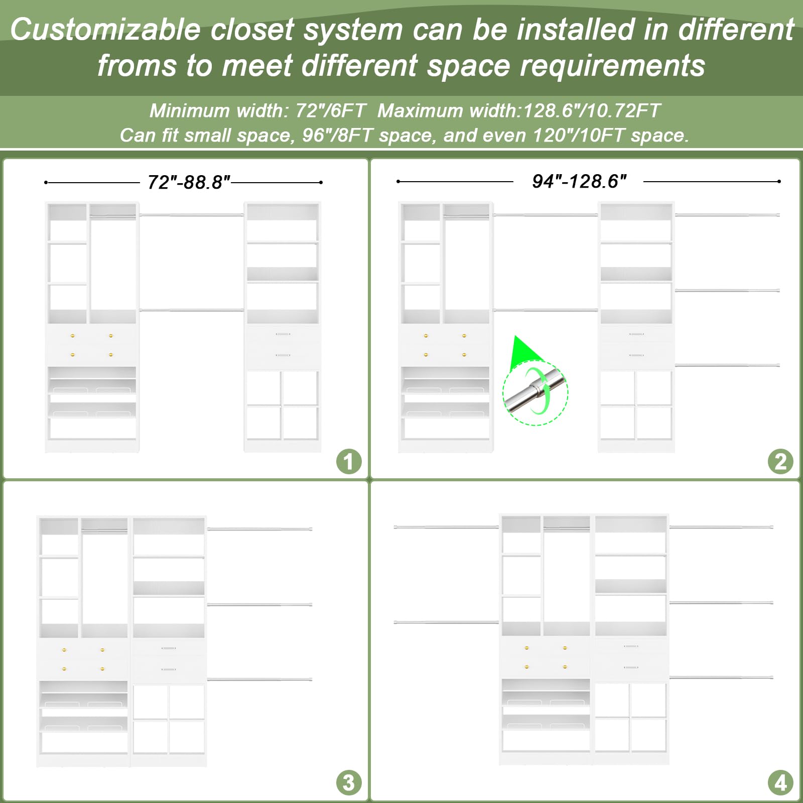 Closet System (10 Foot)