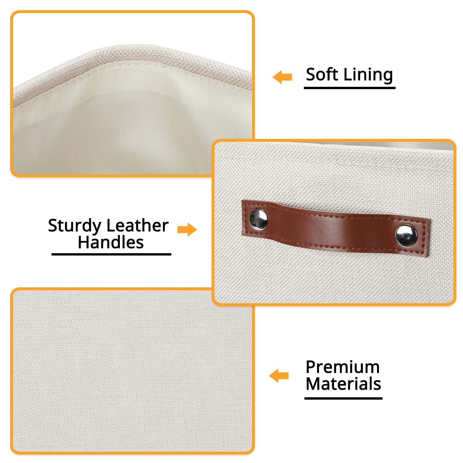 Large Storage Baskets (3 Count)