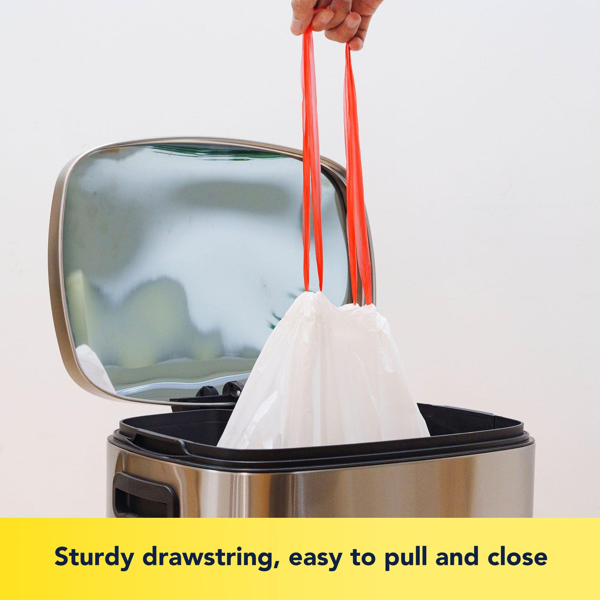 13 Gallon Tall Kitchen Trash Bags (200 Count)