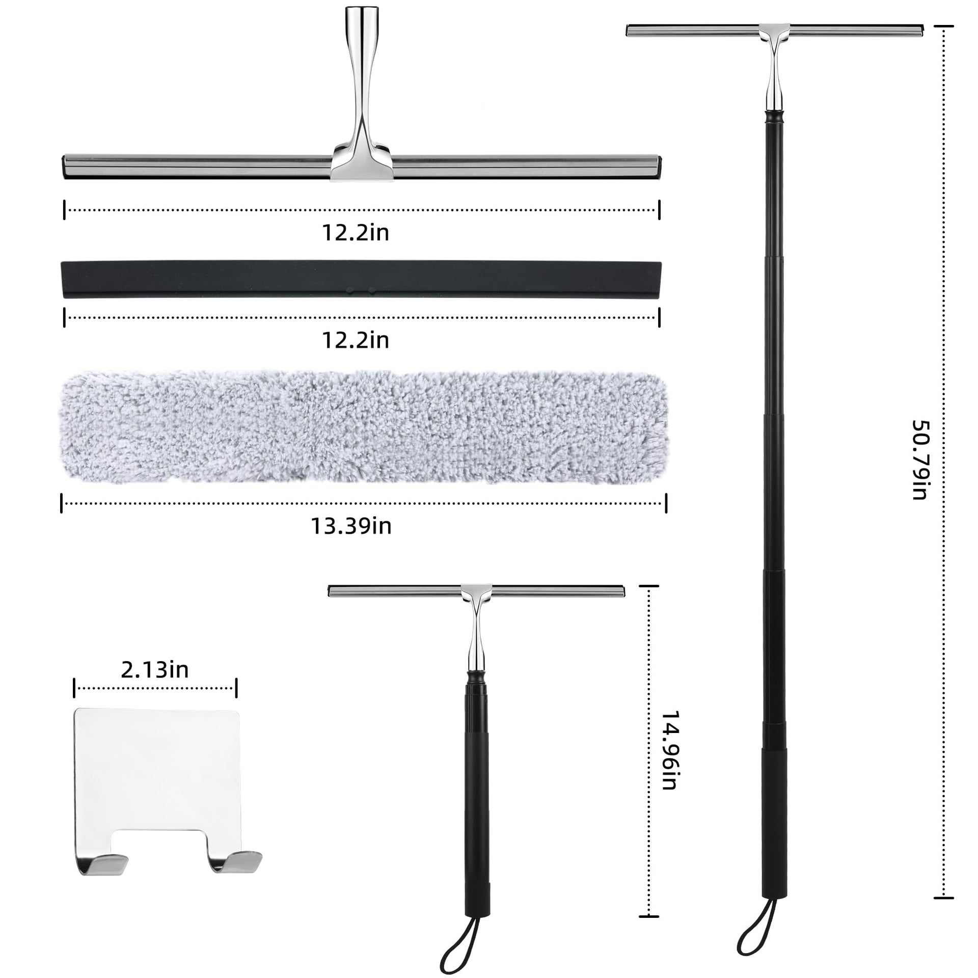 2 in 1 Window Squeegee