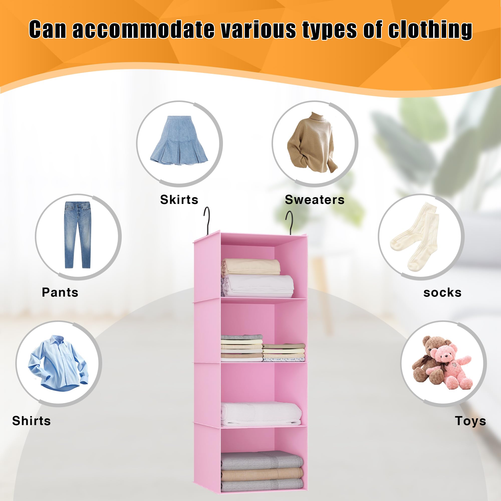 Hanging Closet Organizer 4