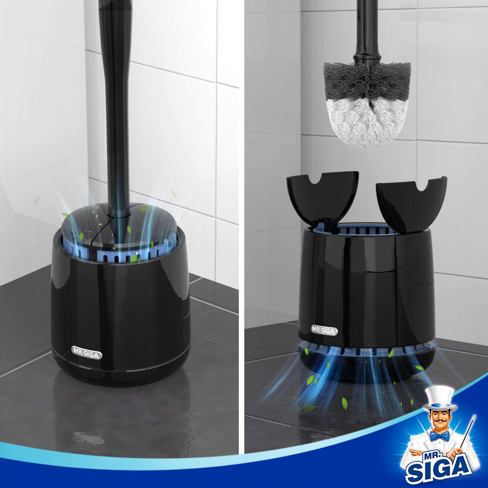 Toilet Bowl Brush and Holder