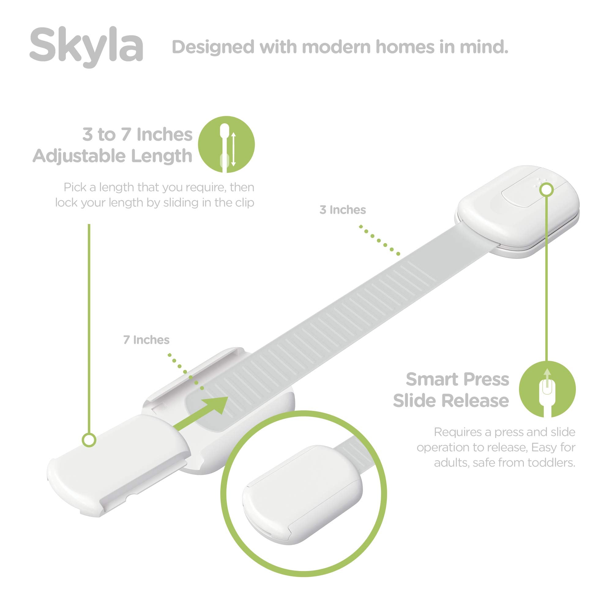 Baby Proofing Child Safety Locks (2 Count)