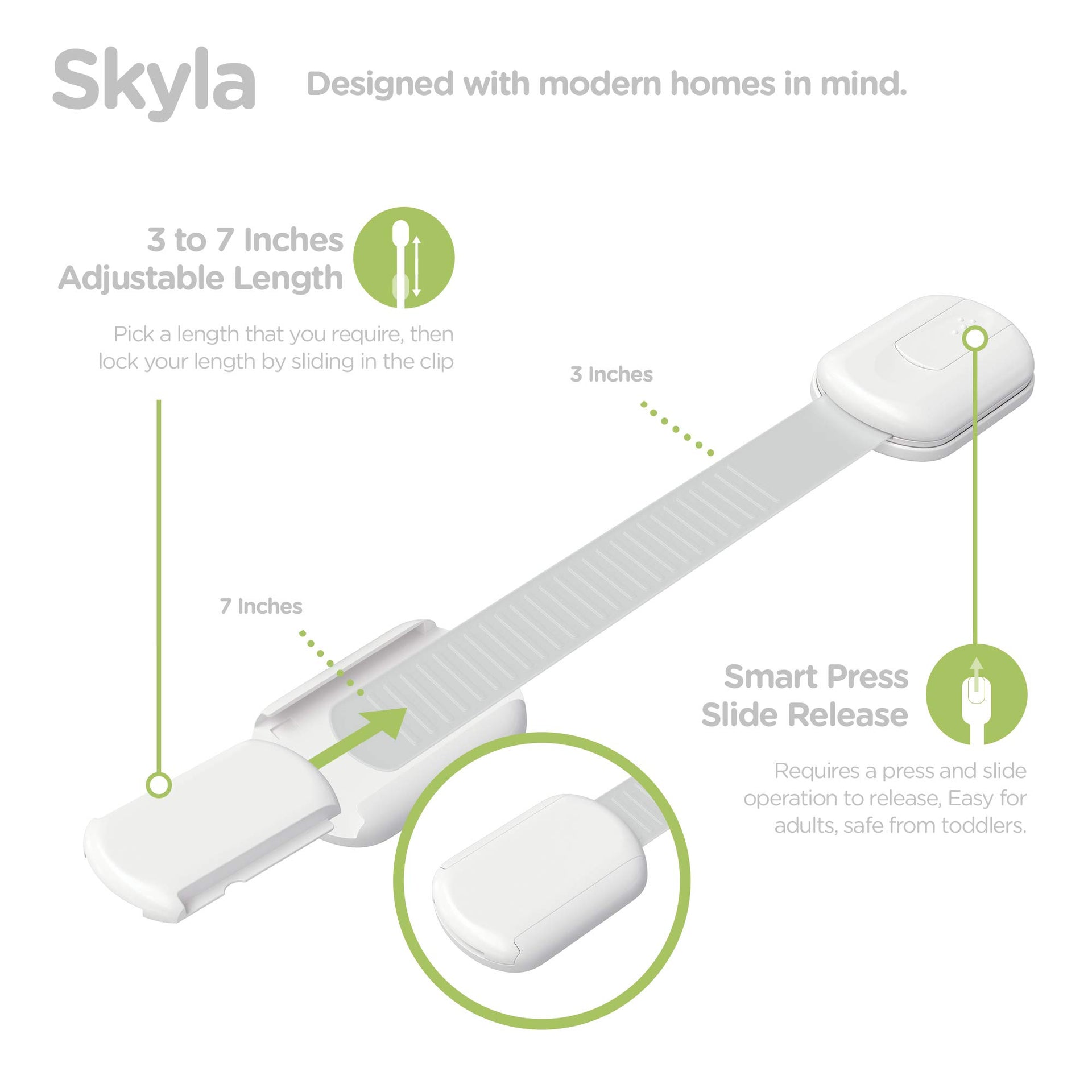 Baby Proofing Child Safety Locks (16 Count)