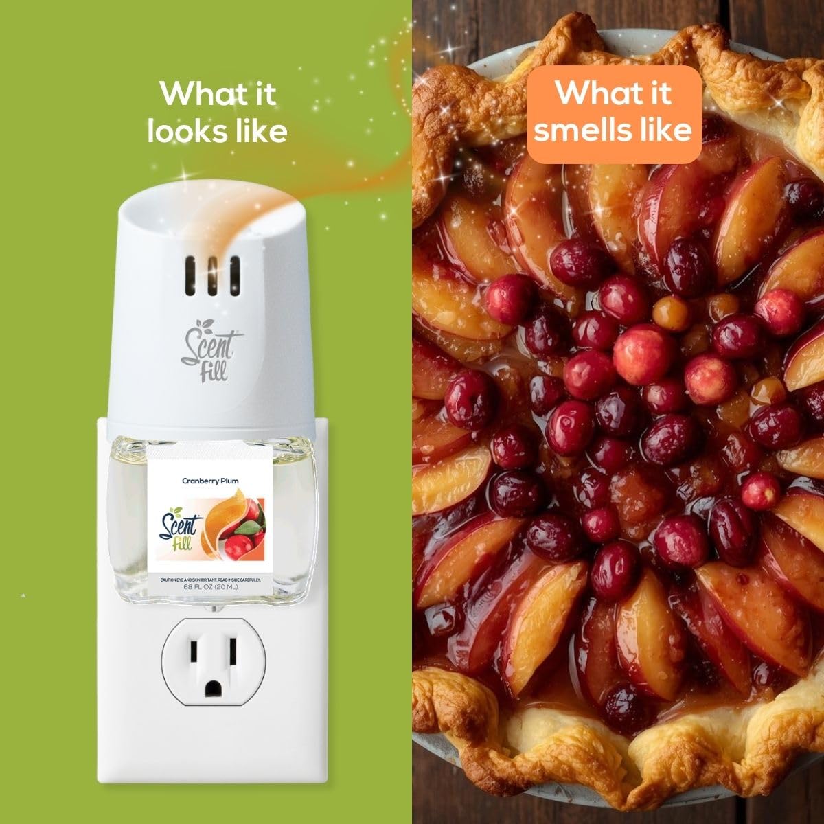 Cranberry Plum Plug in Air Freshener (2.72 Fl Oz)