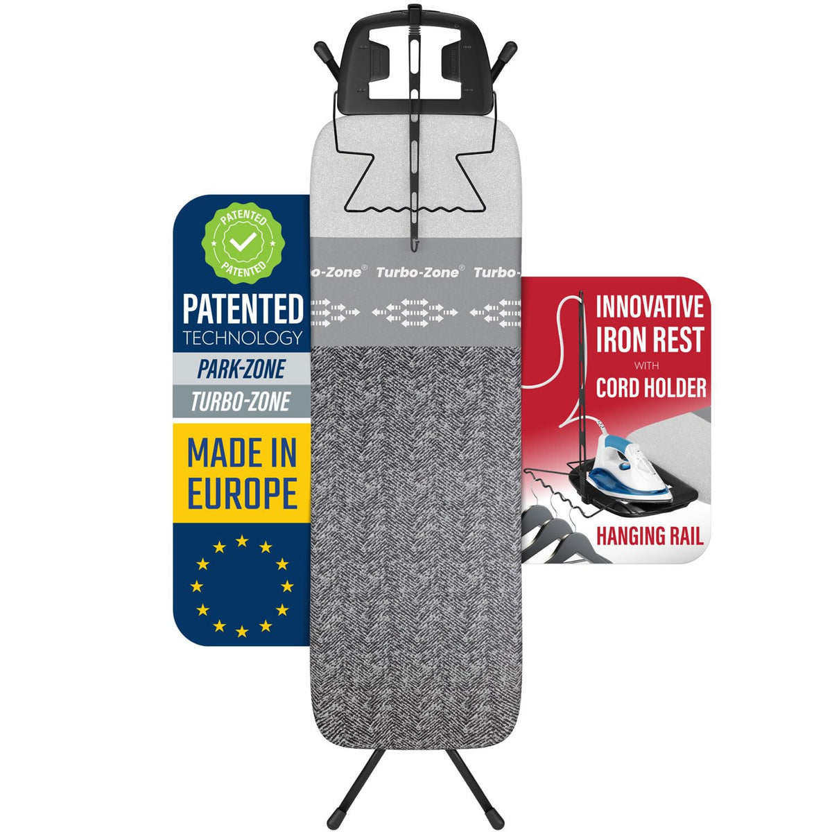 Heavy Duty Ironing Board 48x15