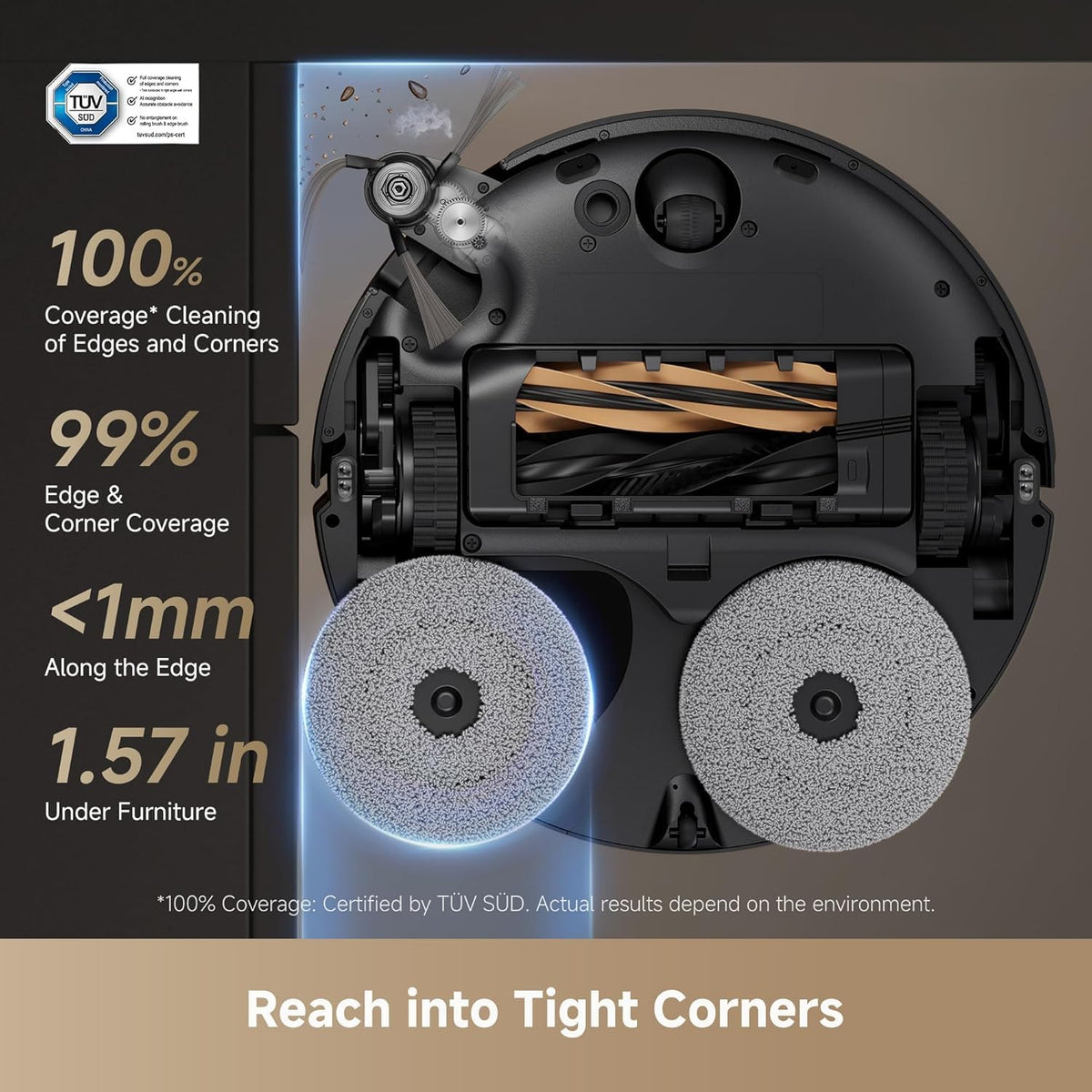 X50 Ultra Robot Vacuum and Mop with Auto