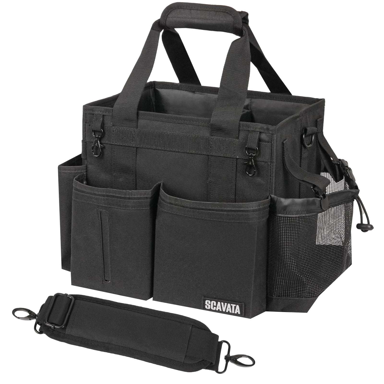 Compact Wearable Cleaning Caddy with Handle & Shoulder Straps