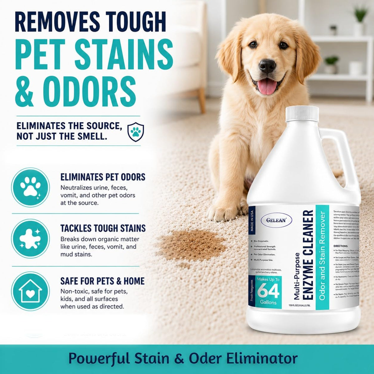 Multi Purpose Probiotic Enzyme Cleaner (128 Fl Oz)