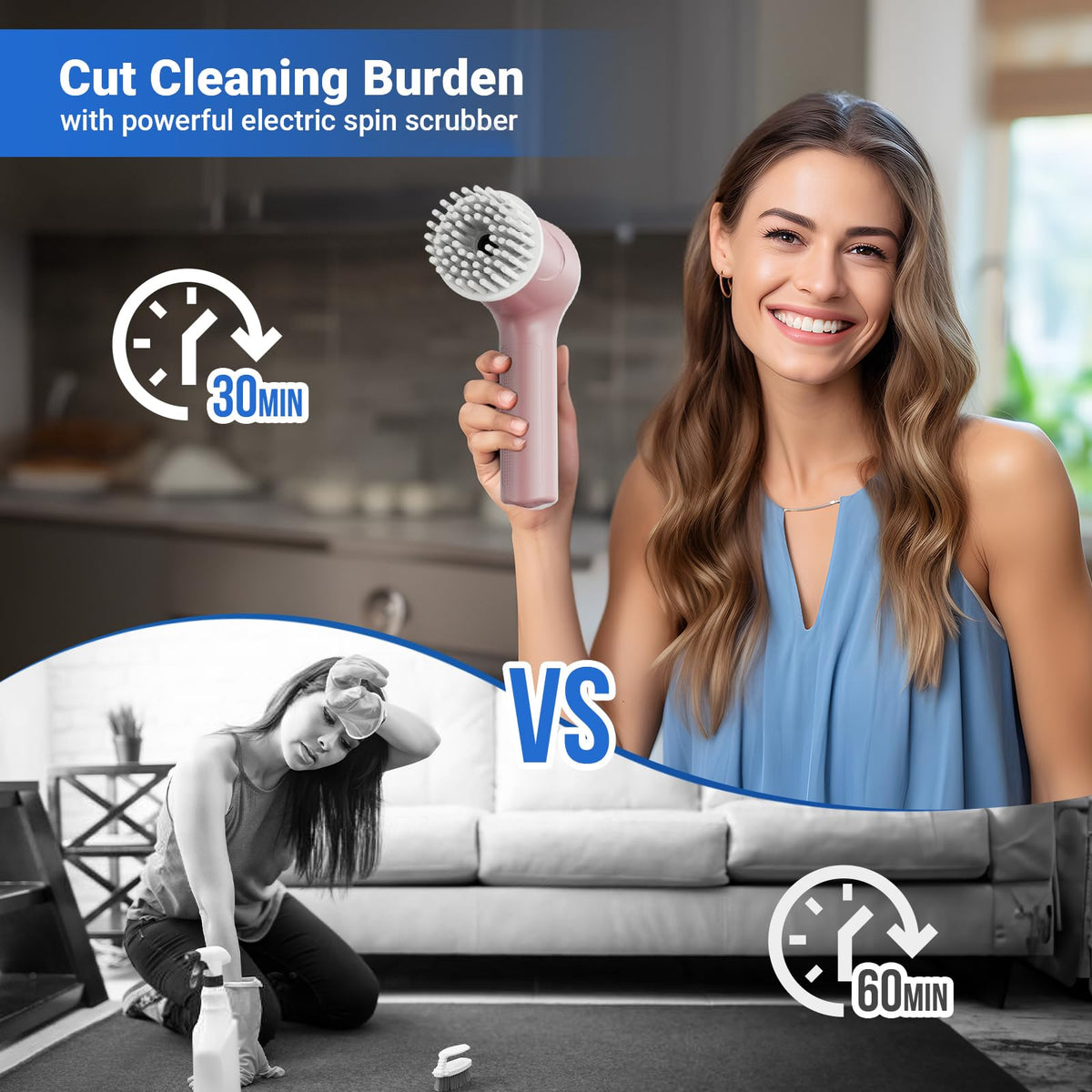 Electric Spin Scrubber