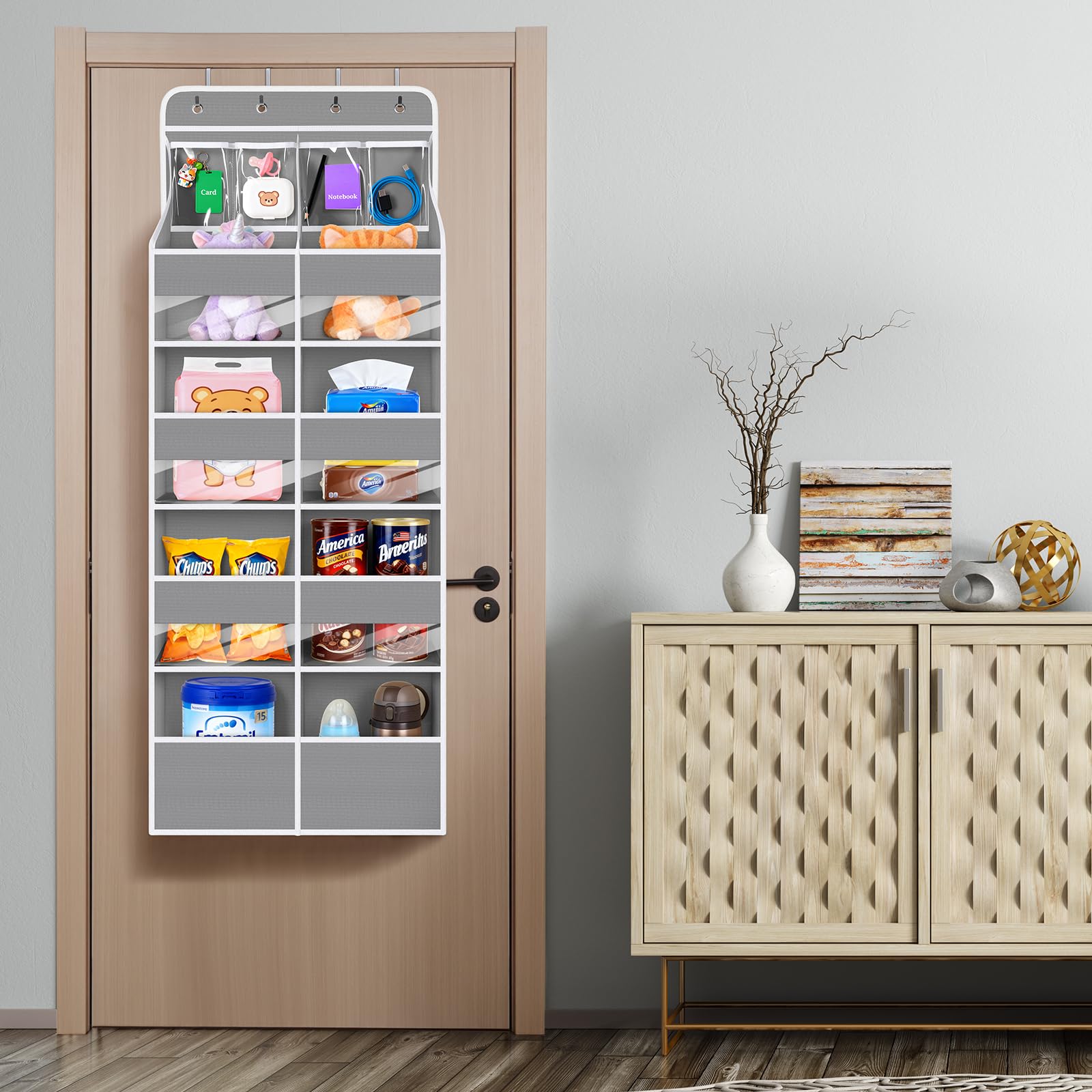 Upgraded Over the Door Organizer for Baby Nursery