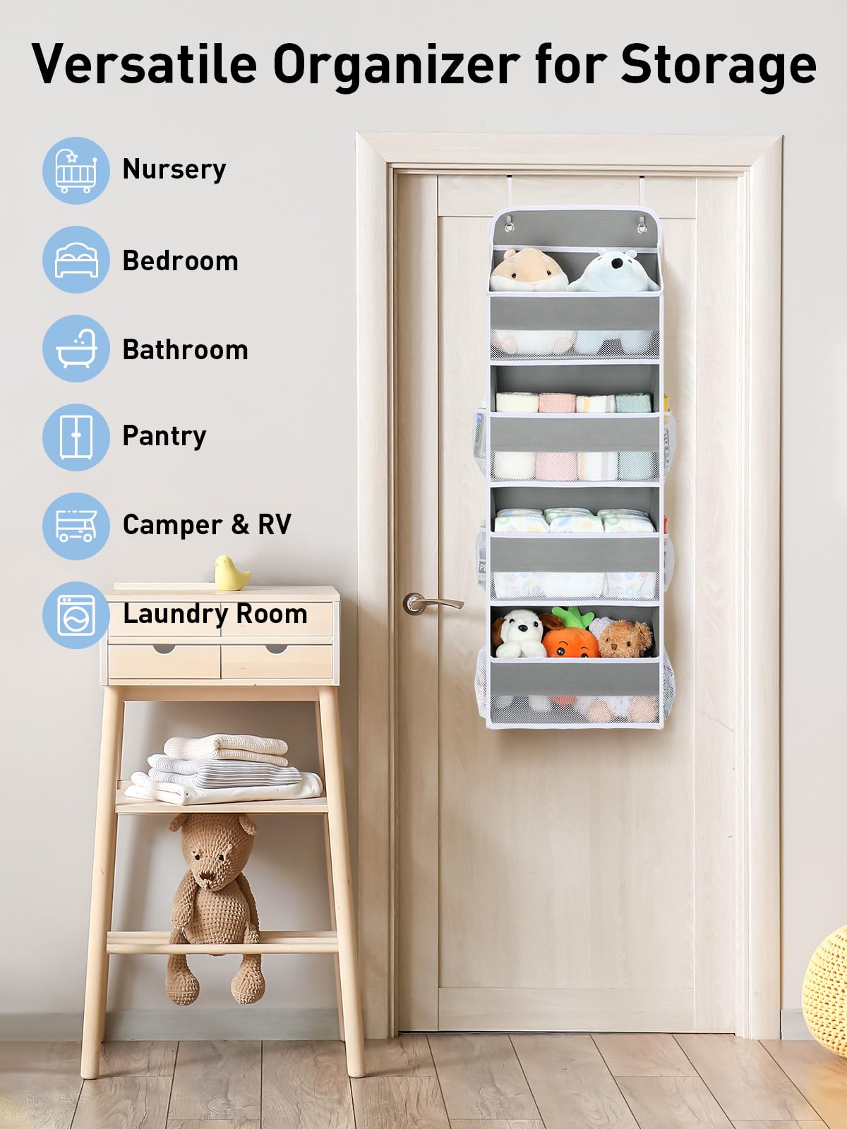 1 Pack Over the Door Organizer