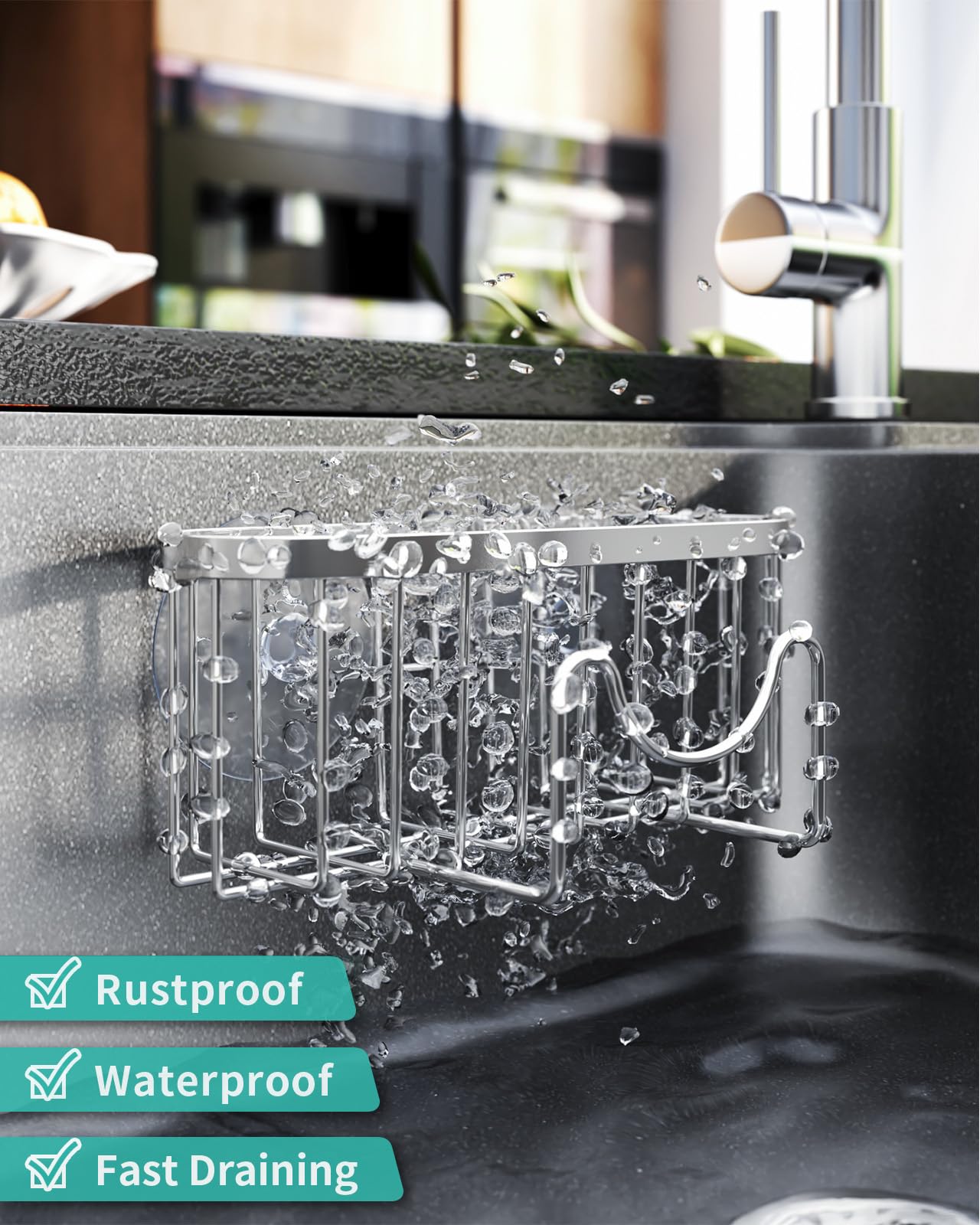 Kitchen Sponge Holder for Sink