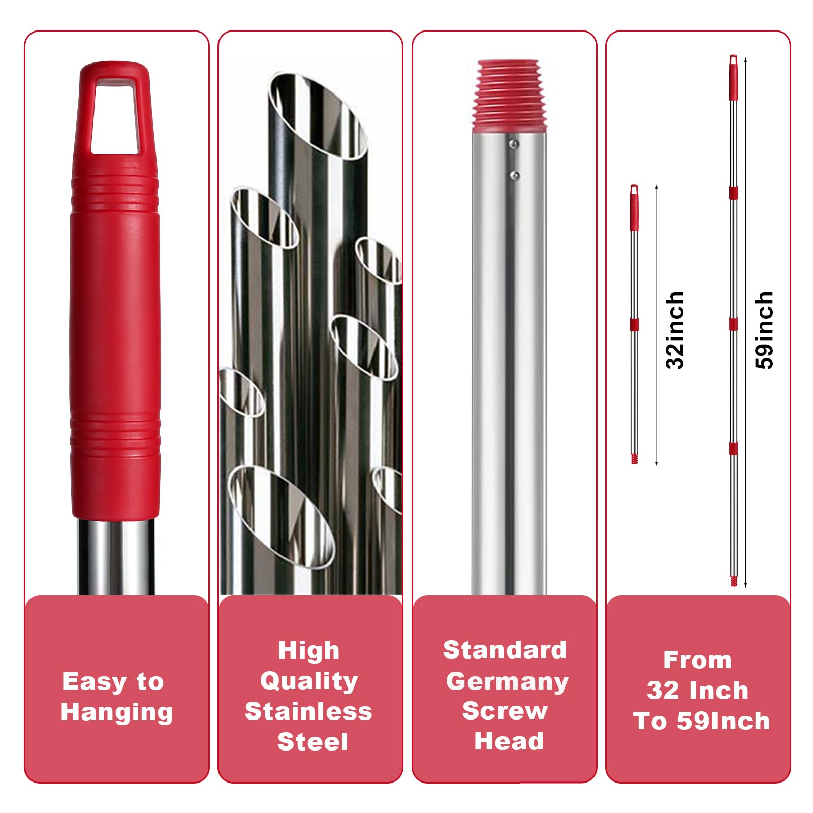 Spin Mop Replacement Handle
