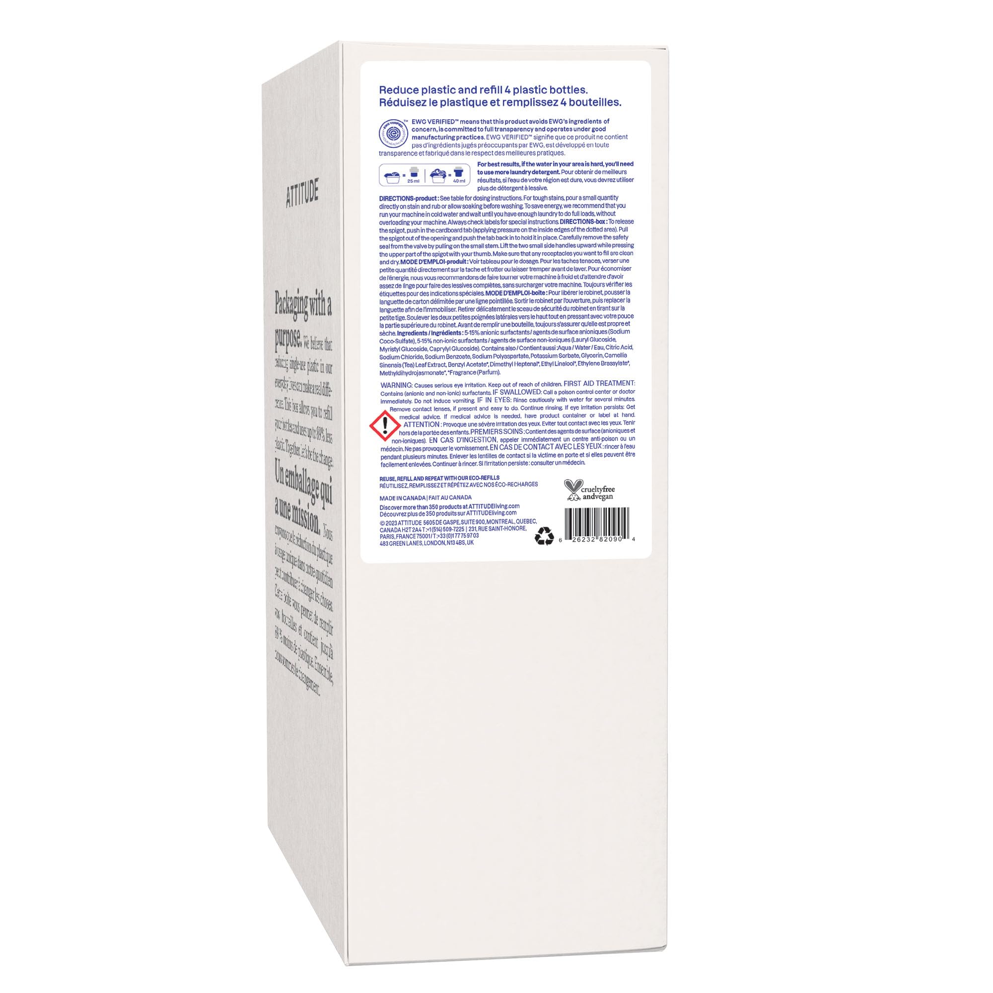 Liquid Laundry Detergent Refill (135.3 Fl Oz)