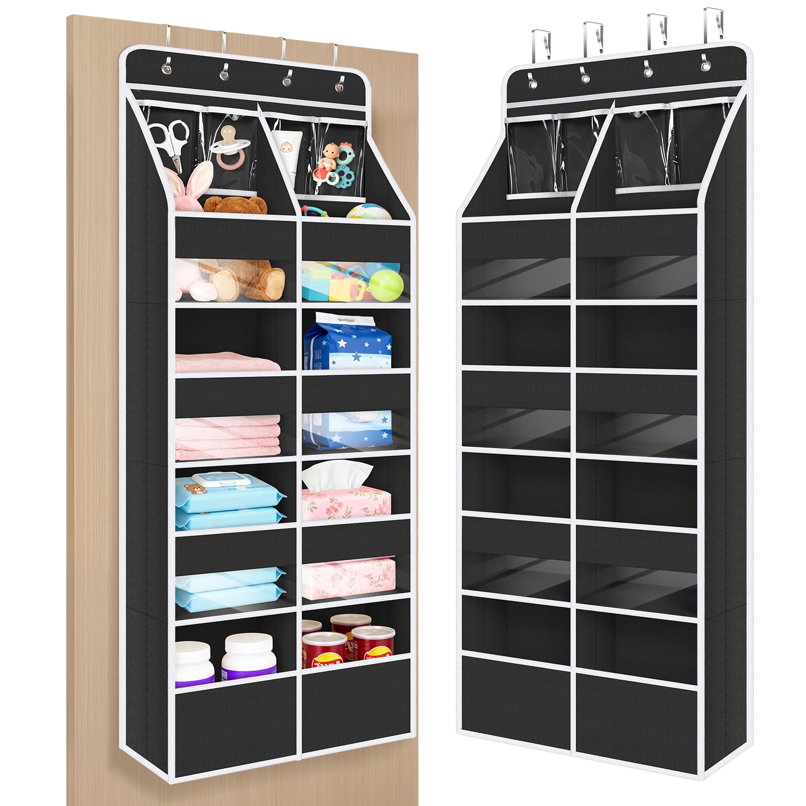 Upgraded Over the Door Organizer for Baby Nursery