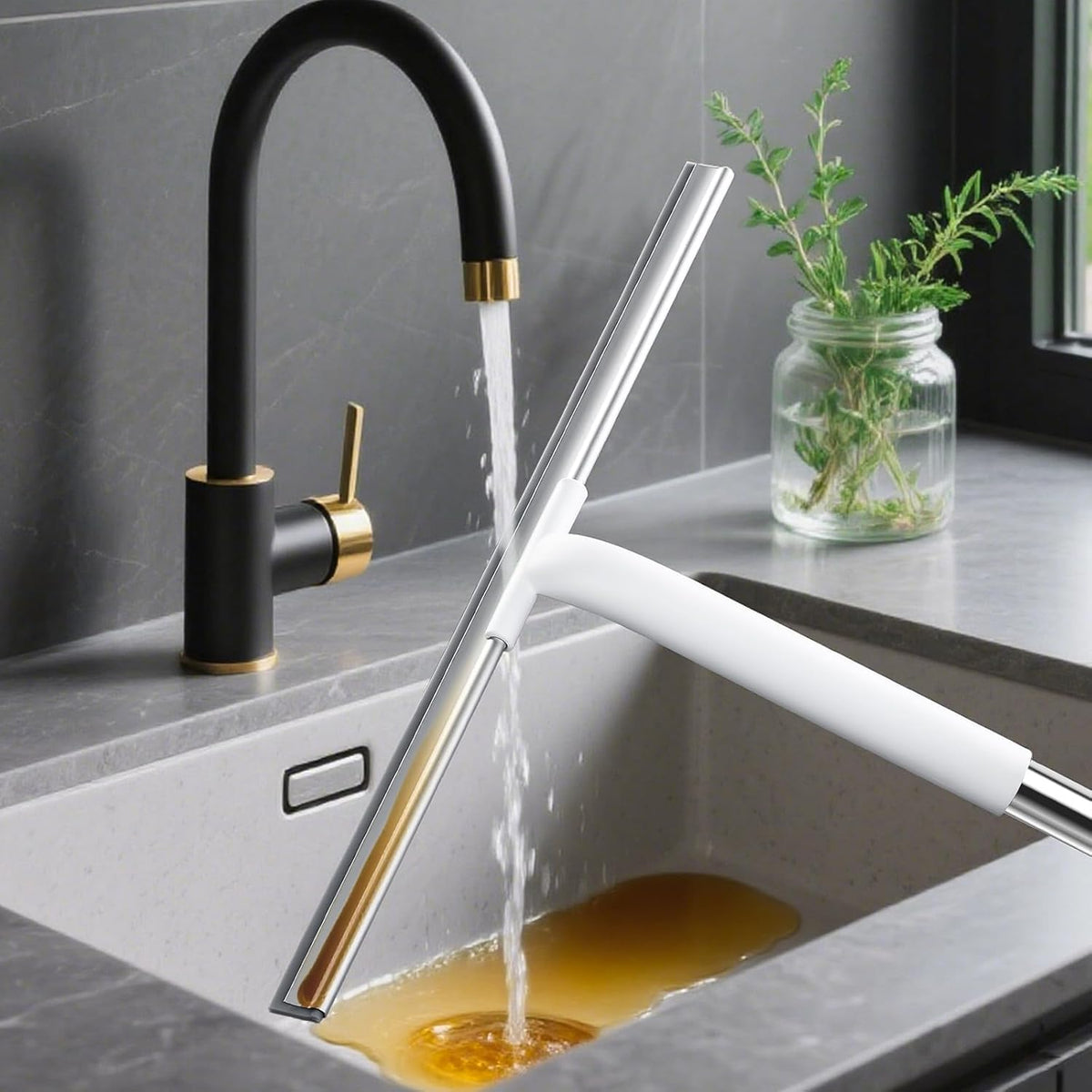 Rubber Floor Squeegee for Smooth Surface Concrete Floor