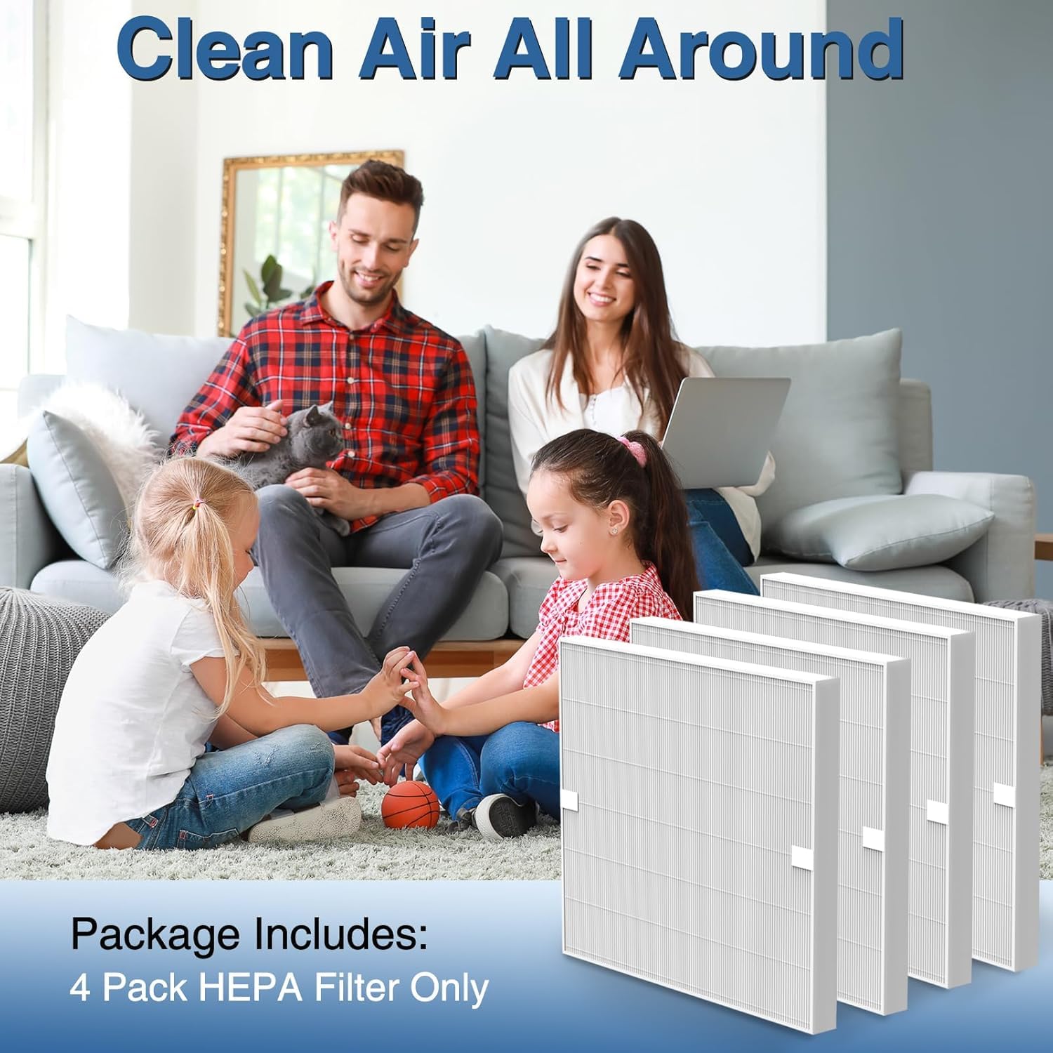 AP 1512HH Air Purifier Replacement Filter Set for Coway Airmega AP (4 Count)