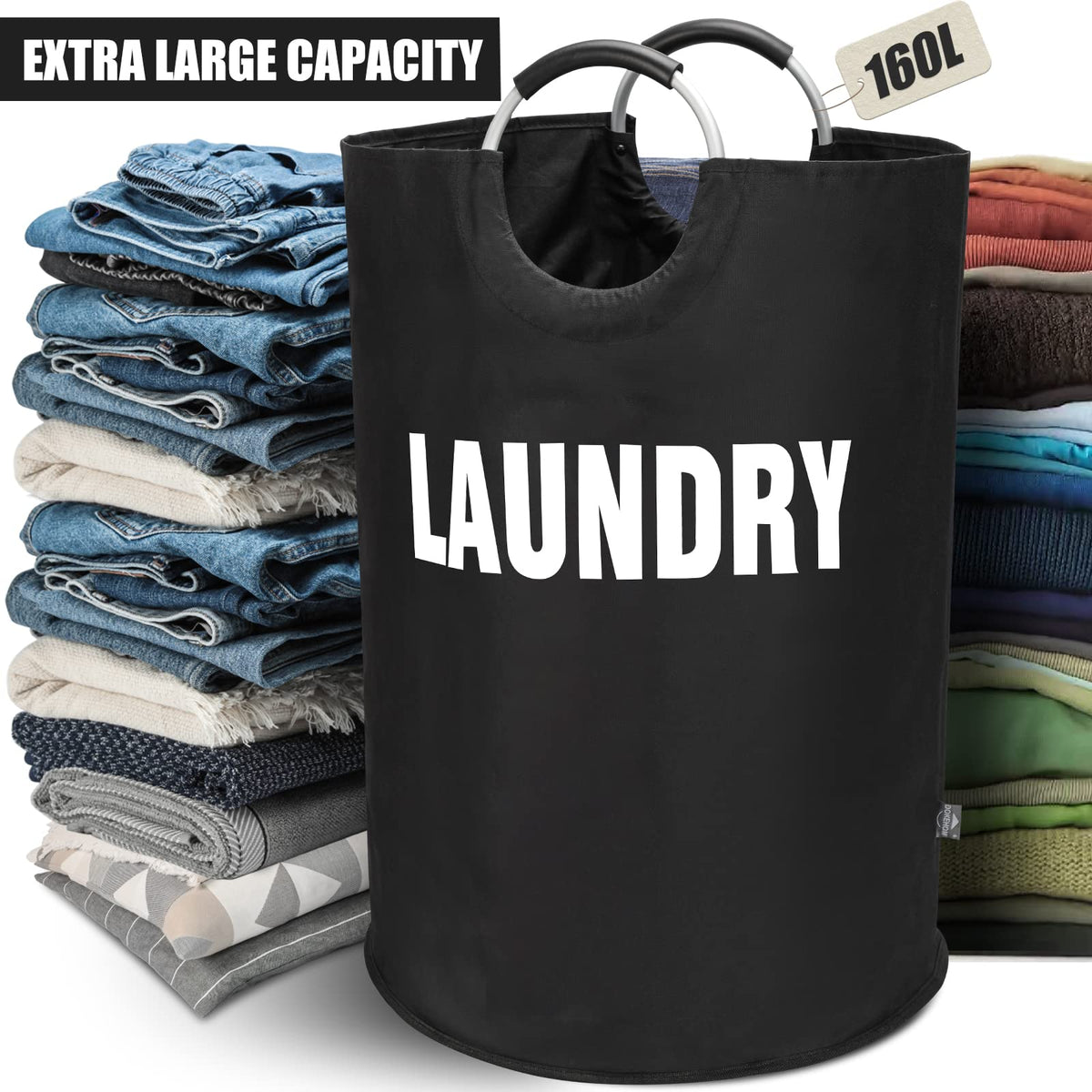 160L XX Large Laundry Basket - ModHome Supplies