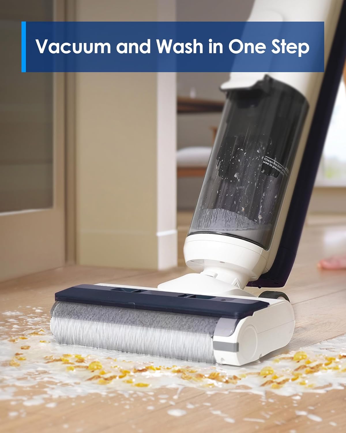 Tineco iFLOOR 5 Breeze Complete Wet Dry Vacuum Cordless Floor Washer, One-Step Cleaning for Hard Floors, Edge Clean, Auto Self-Cleaning, Lightweight & Cordless Design - ModHome Supplies