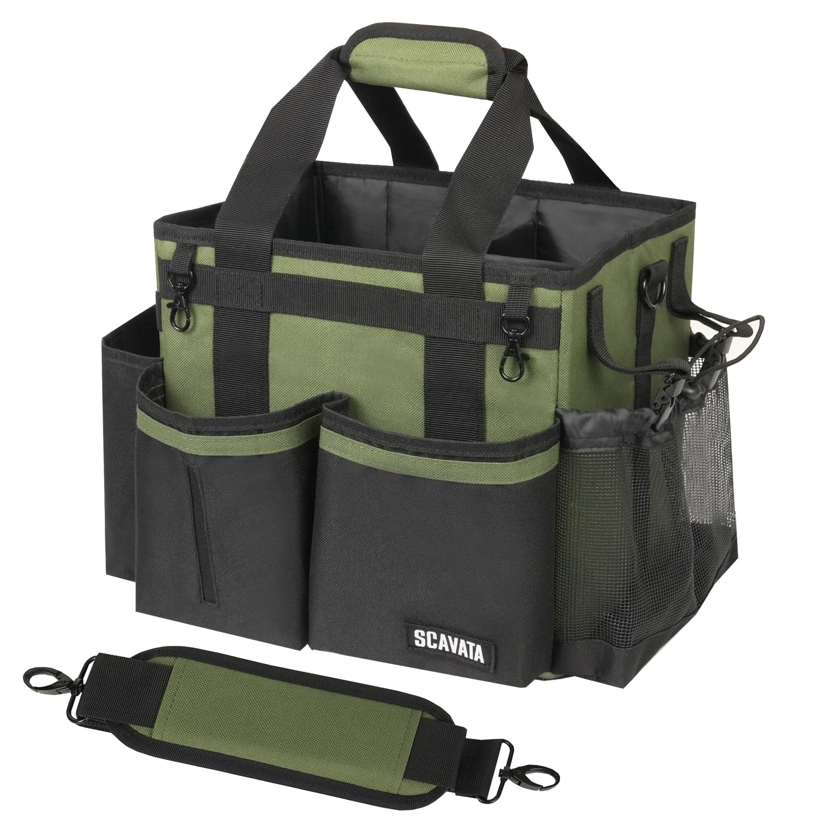 Compact Wearable Cleaning Caddy with Handle & Shoulder Straps