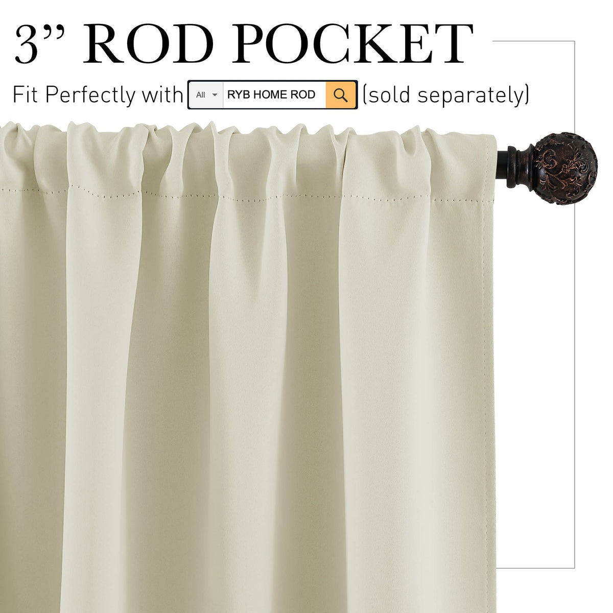 Cafe Curtains 24 inch Length