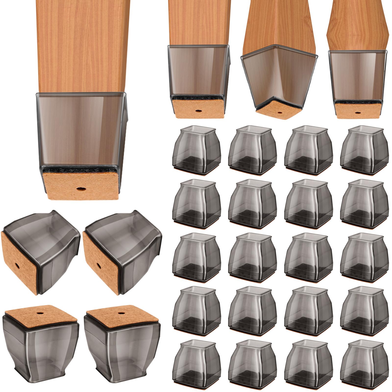 Silicone Chair Leg Floor Protectors