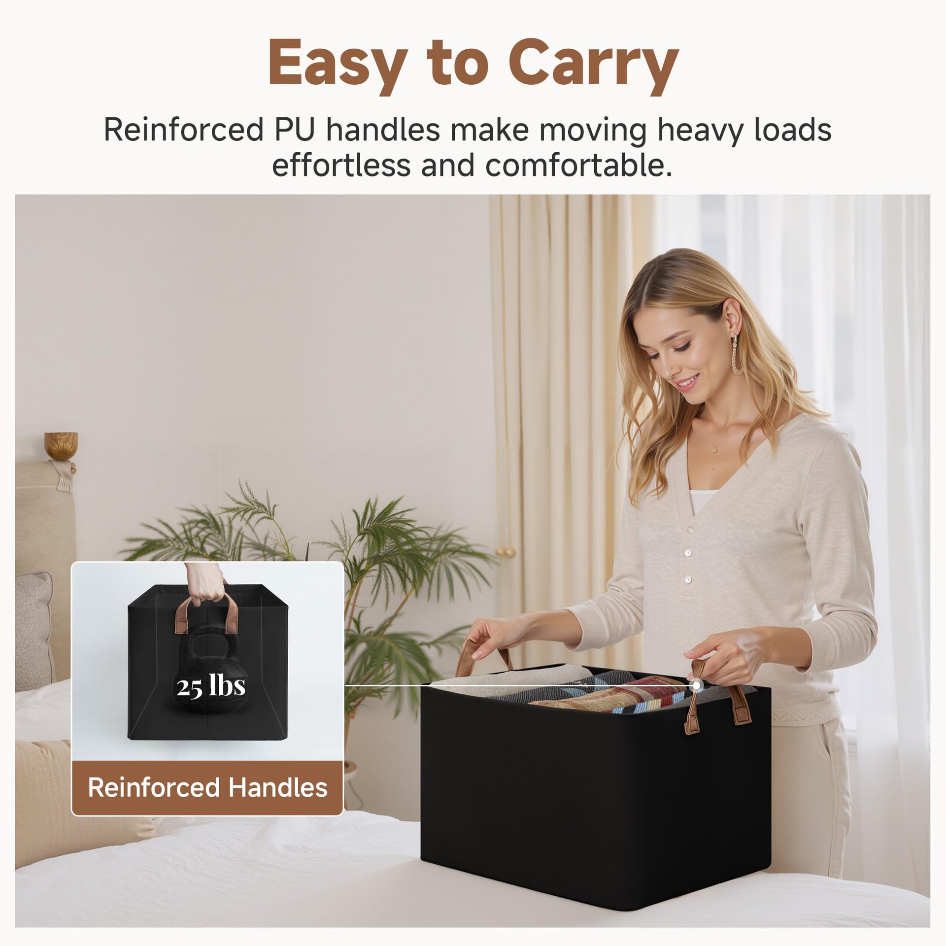 Closet Storage Bins (2 Count)
