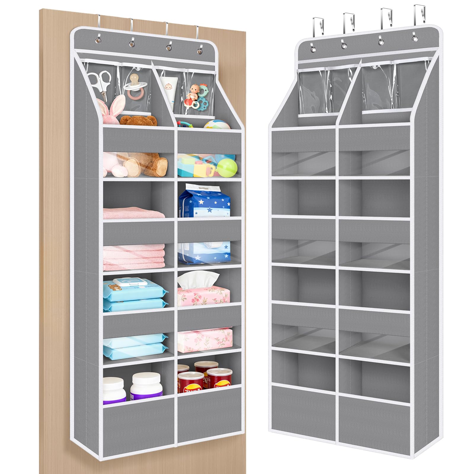Upgraded Over the Door Organizer for Baby Nursery