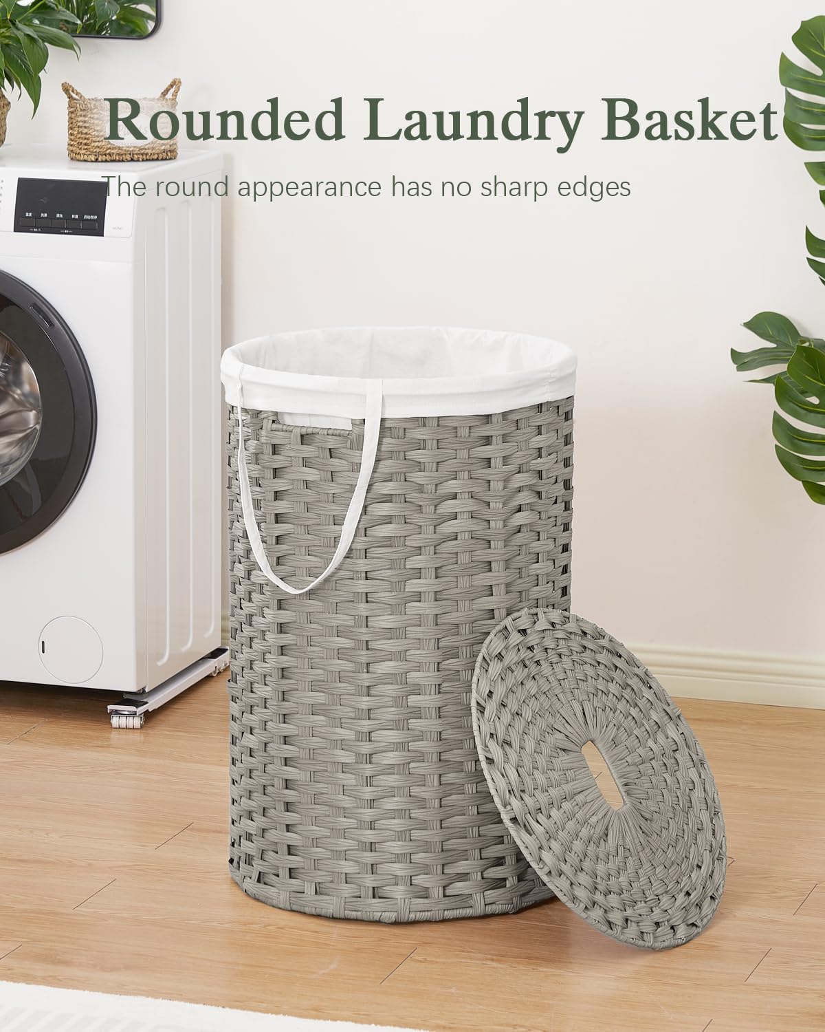 Large Laundry Hamper Laundry Basket with Lid