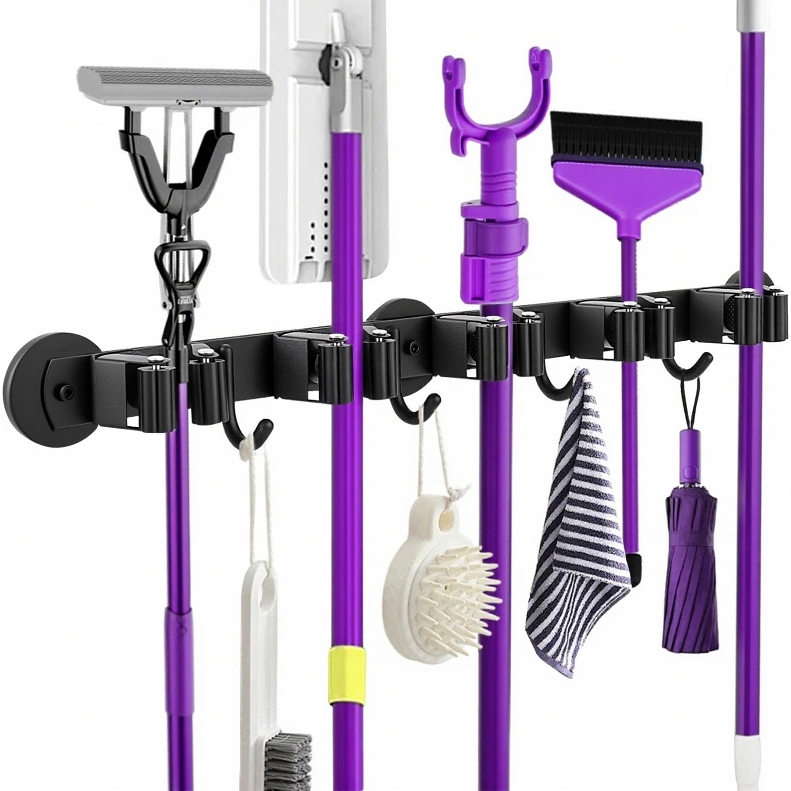 Magnetic Broom Holder Wall Mount
