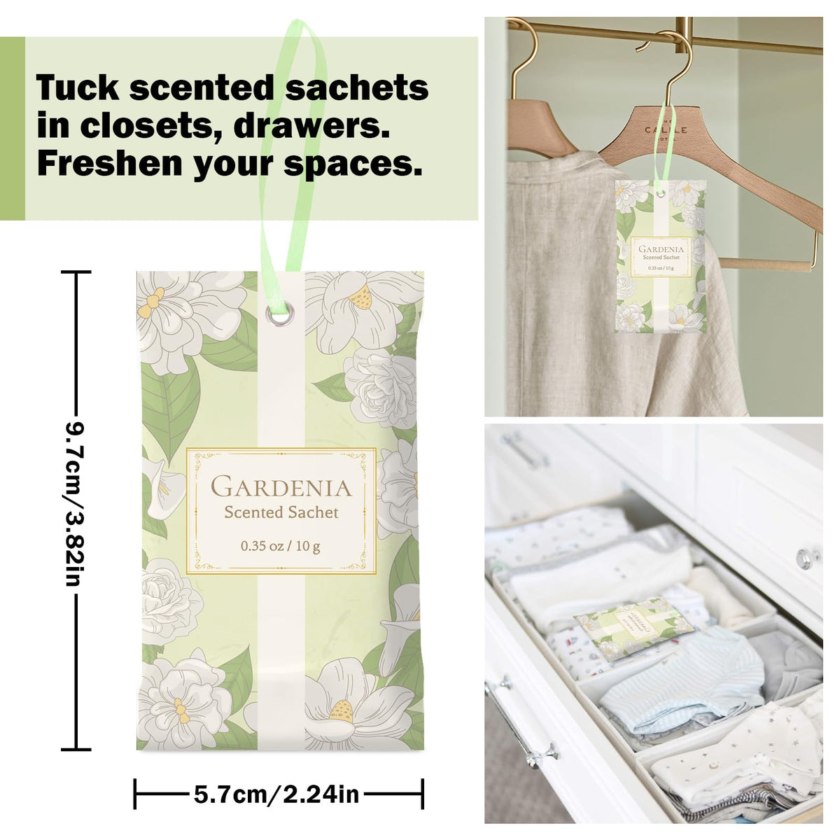 Scented Sachets for Drawer and Closet (14 Count)