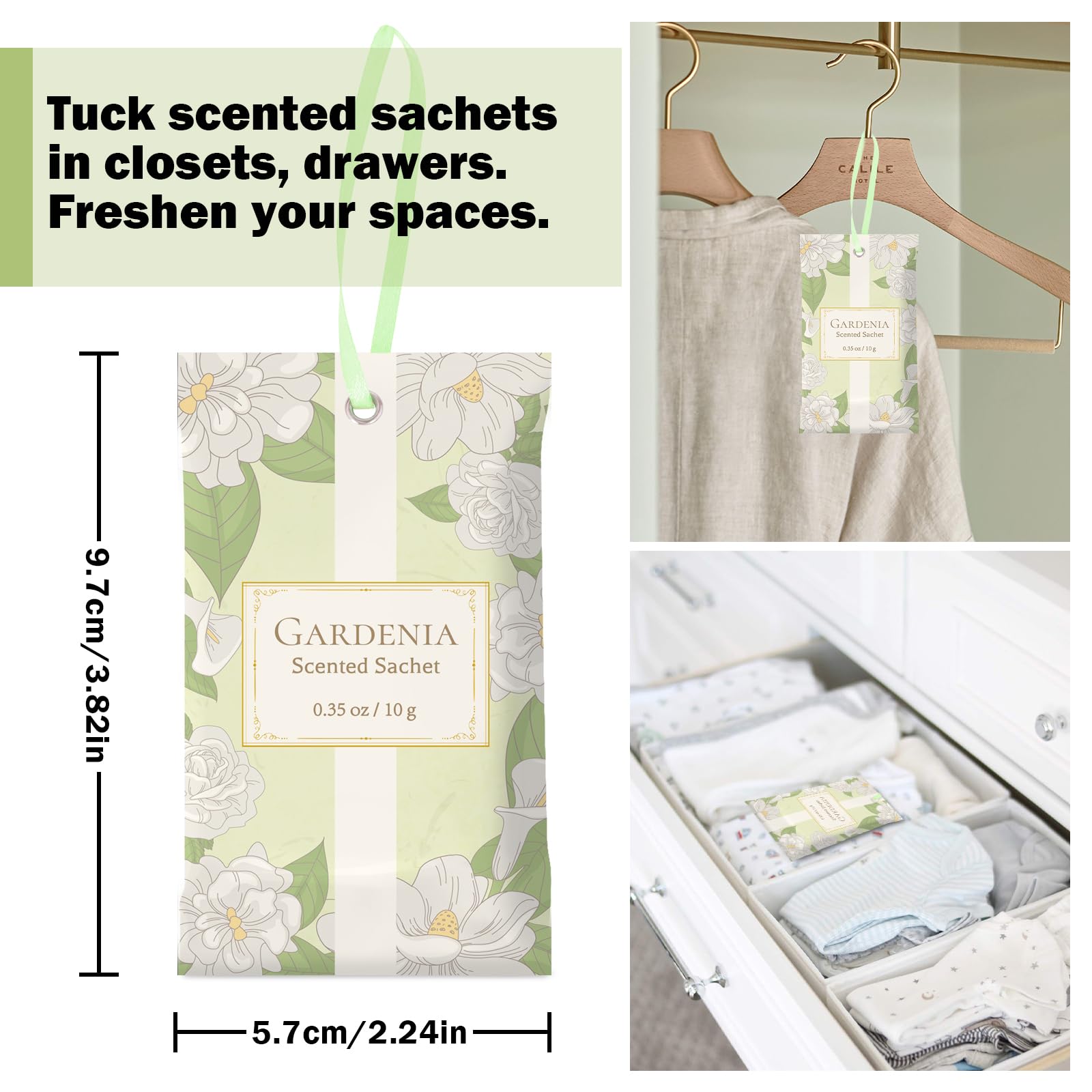 Scented Sachets for Drawer and Closet (14 Count)