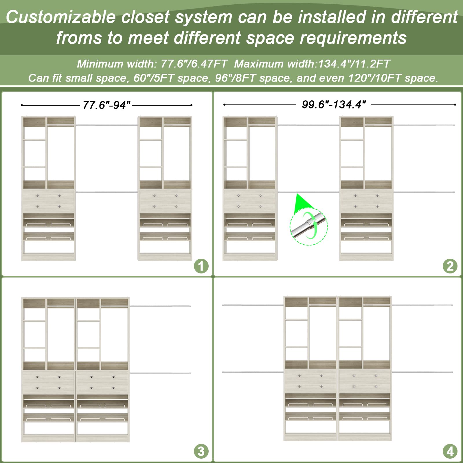 Closet System (10 Foot)