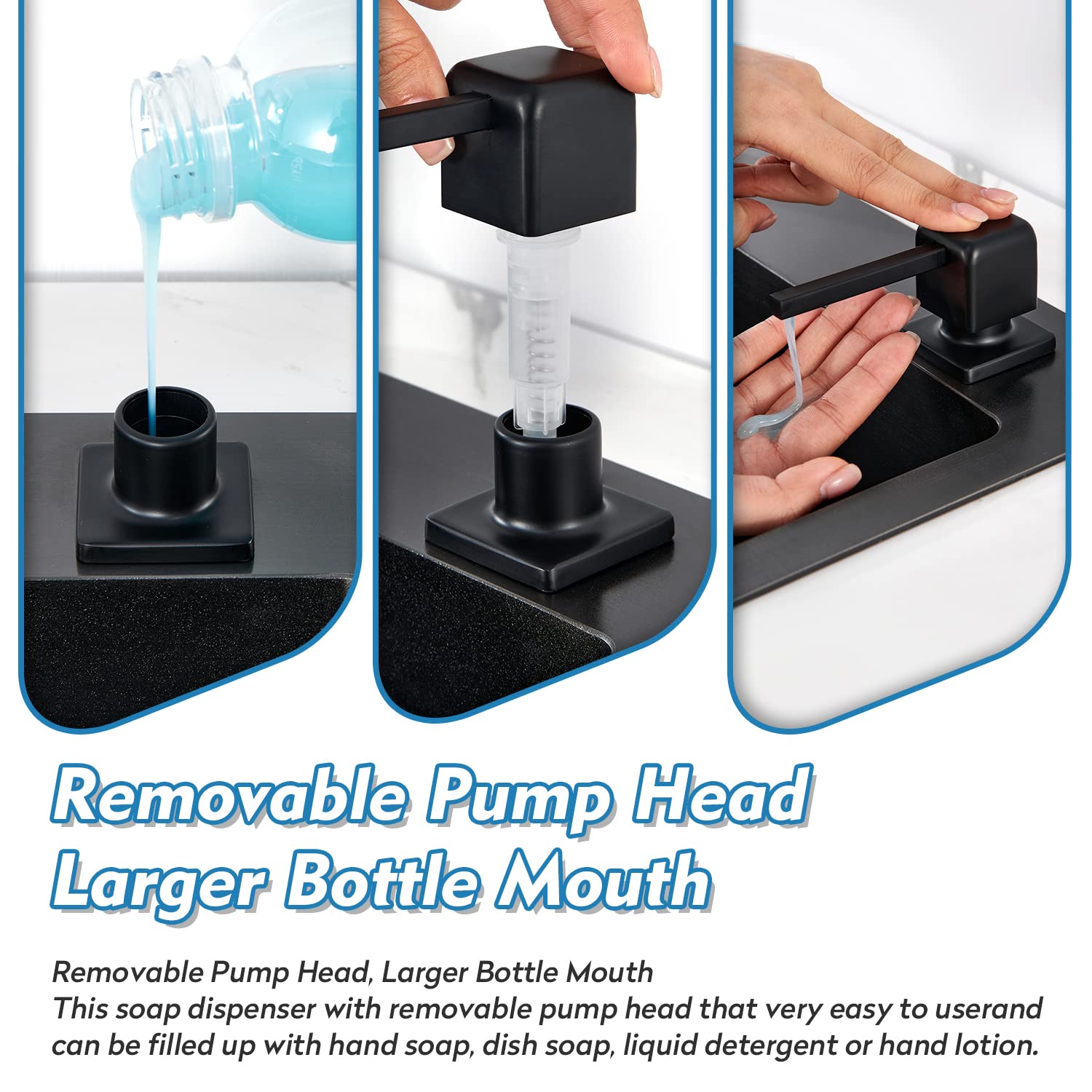 Soap Dispenser for Kitchen Sink