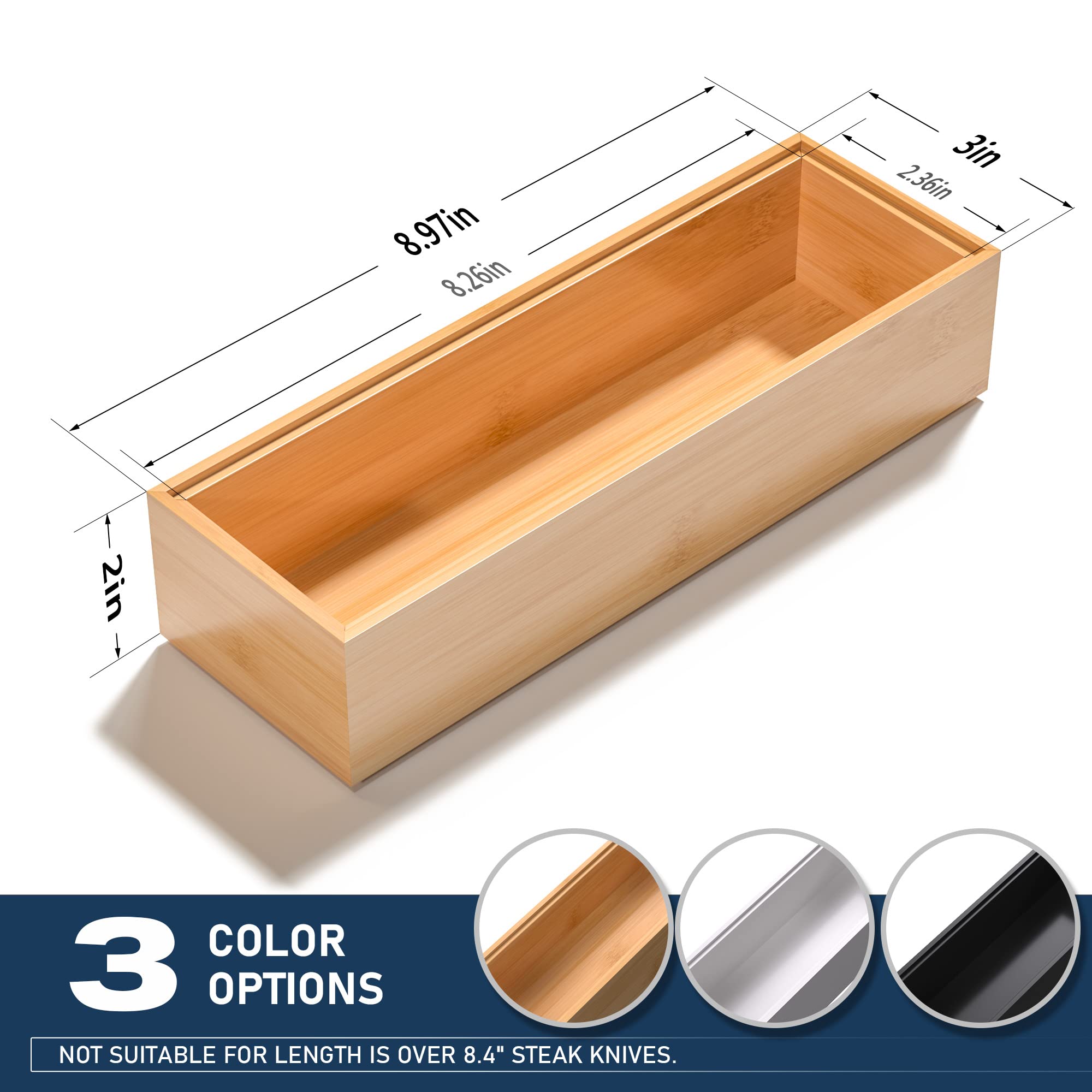 Silverware Tray for Drawer (2 Count)