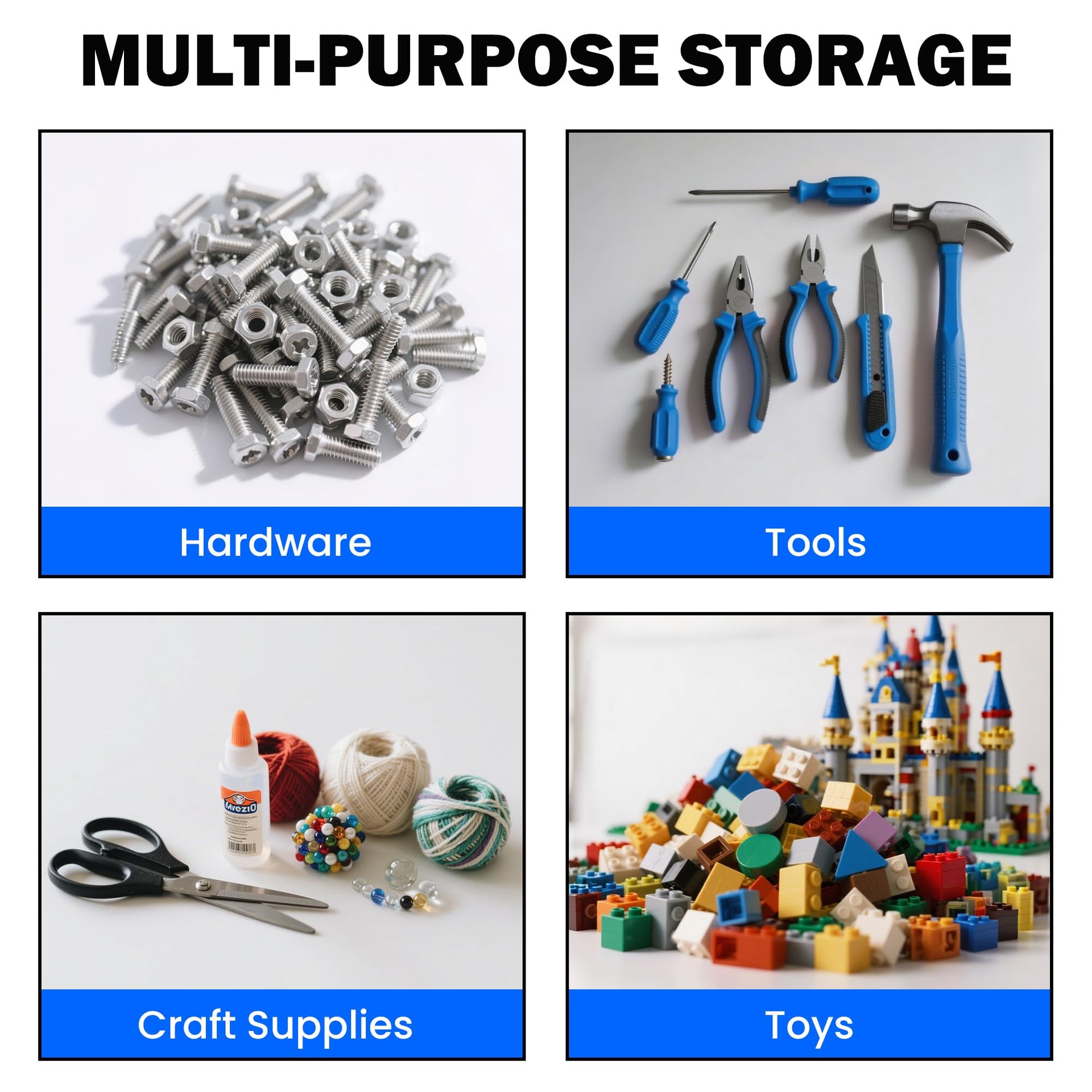 Wall Mounted Storage Bins