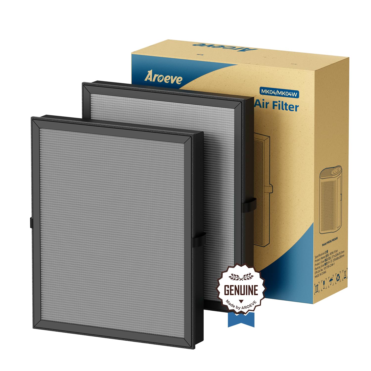 MK04 & AP04 Air Filter Replacement (2 Count)