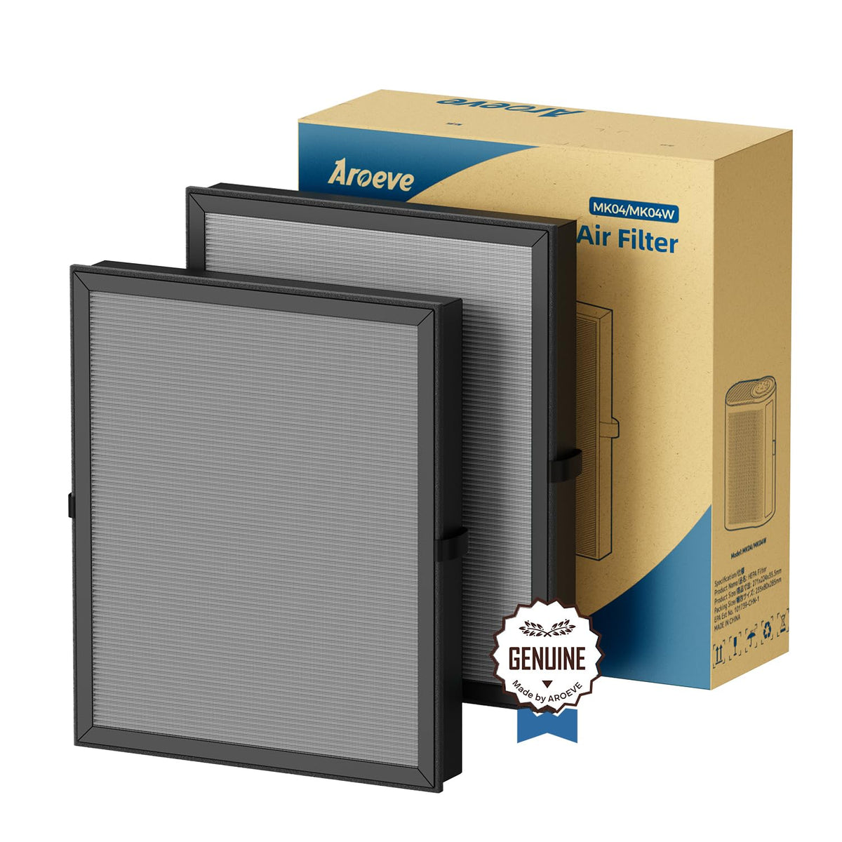 MK04 & AP04 Air Filter Replacement (2 Count)
