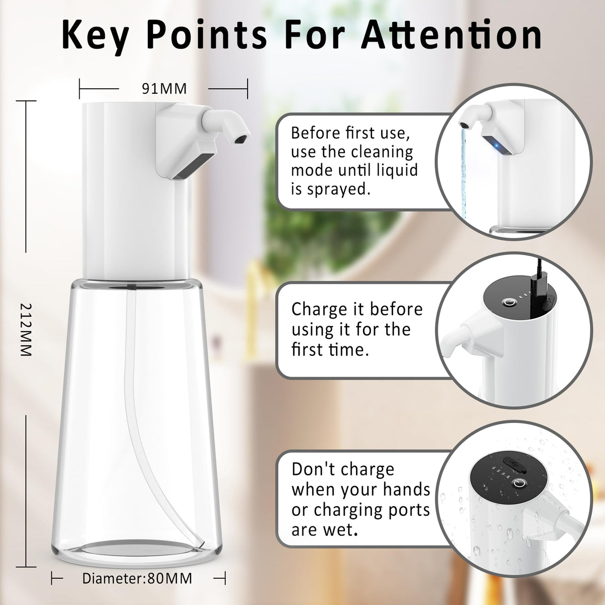 Convenient Automatic Soap Dispenser
